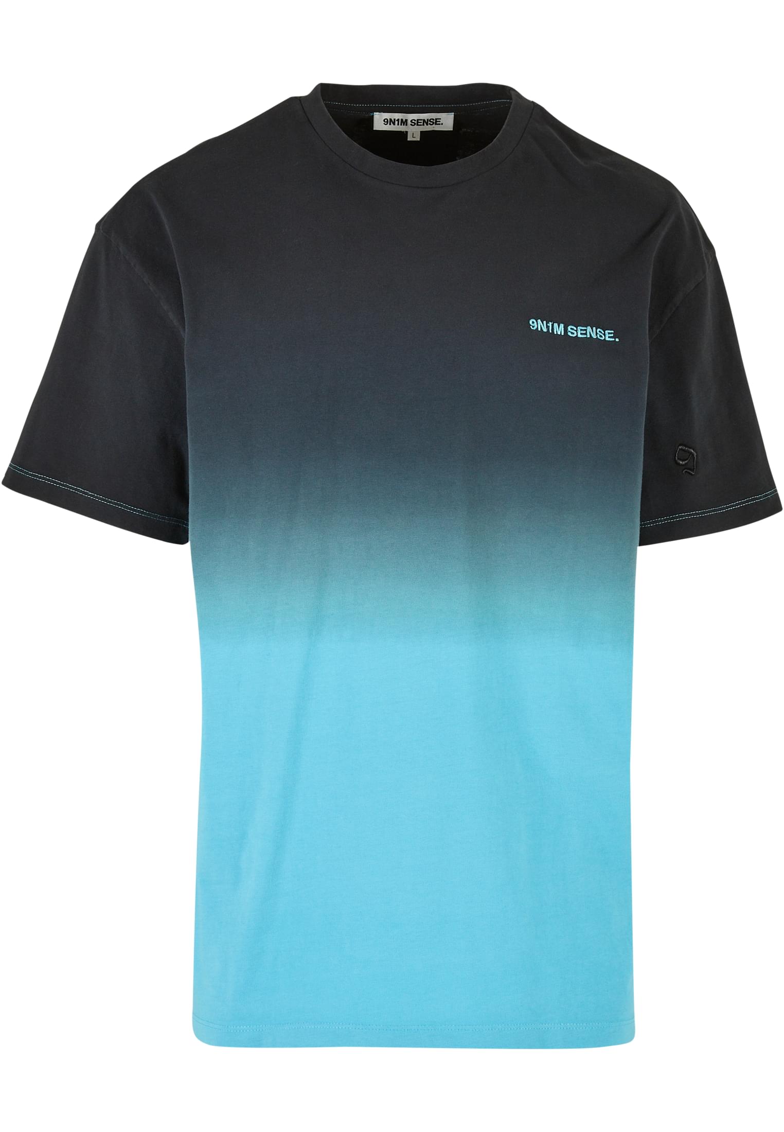 Sense Essential Fade Tee black/aqua L - variant image 7