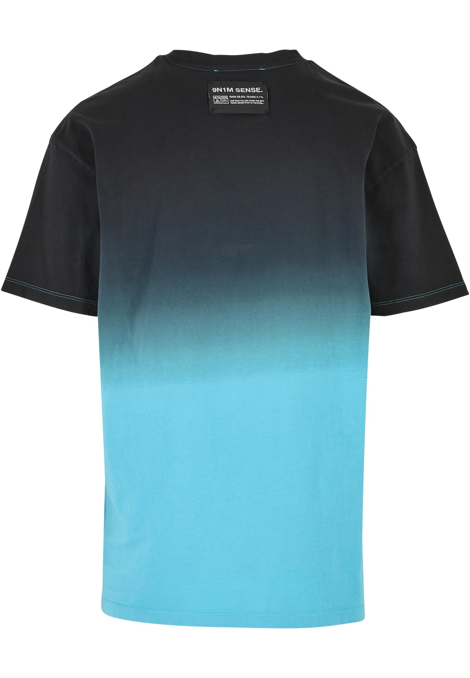 Sense Essential Fade Tee black/aqua L - variant image 8