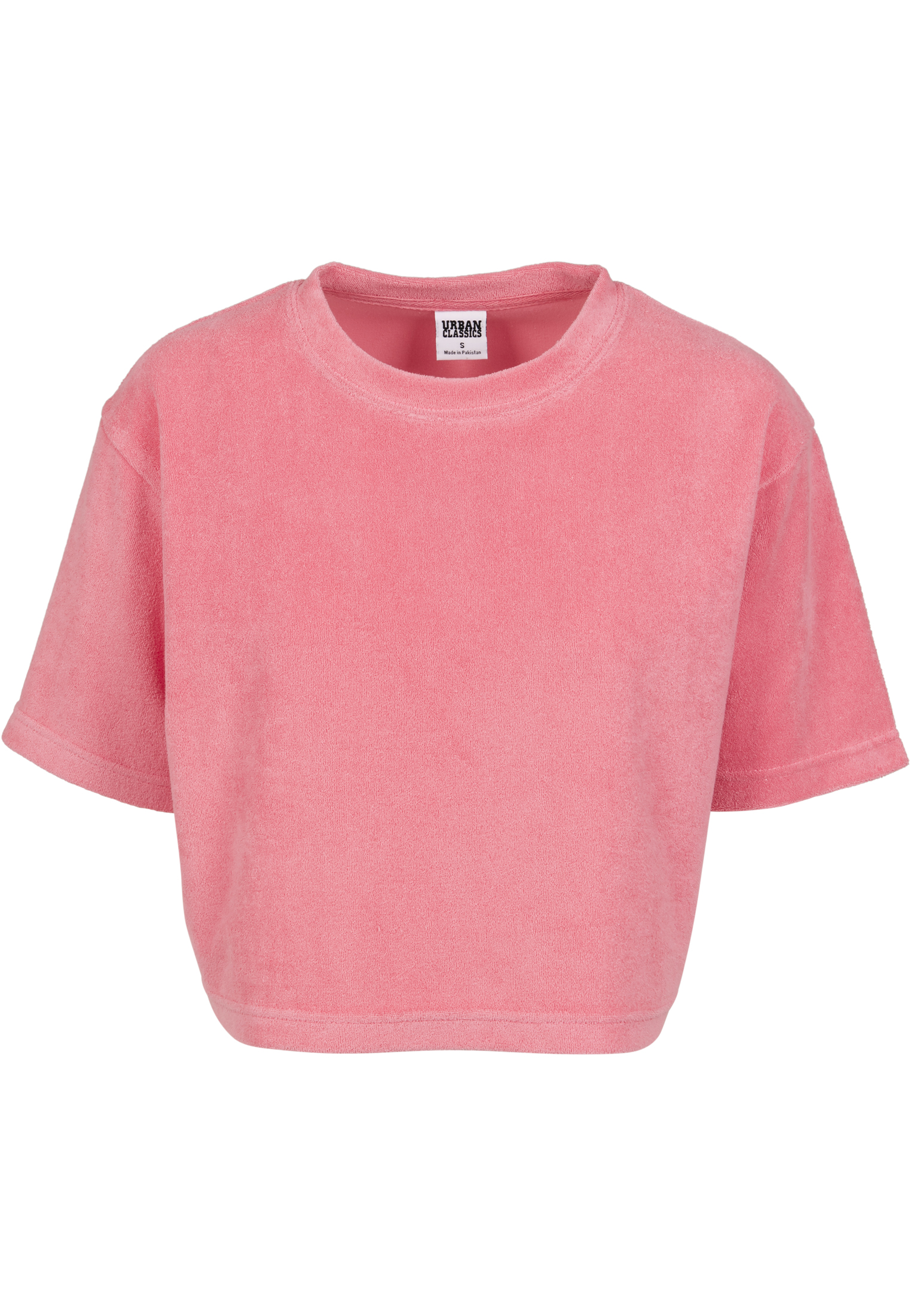 Ladies Short Towel Tee pinkgrapefruit L - variant image 6