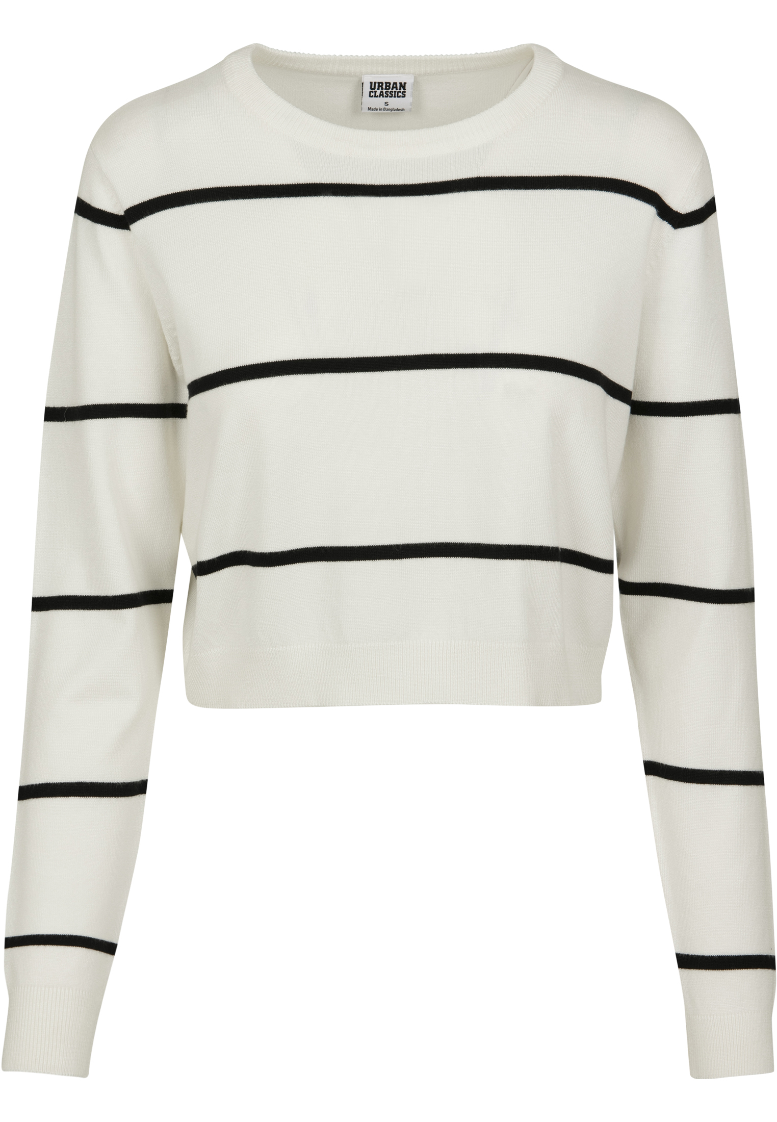 Ladies Short Striped Sweater white/navy L - variant image 9