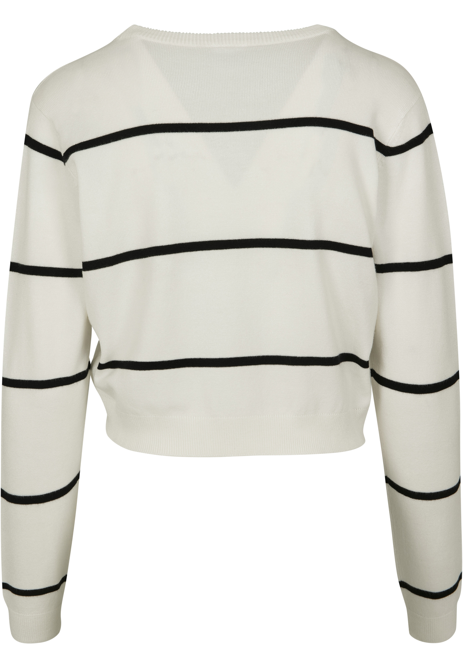 Ladies Short Striped Sweater white/navy L - variant image 10