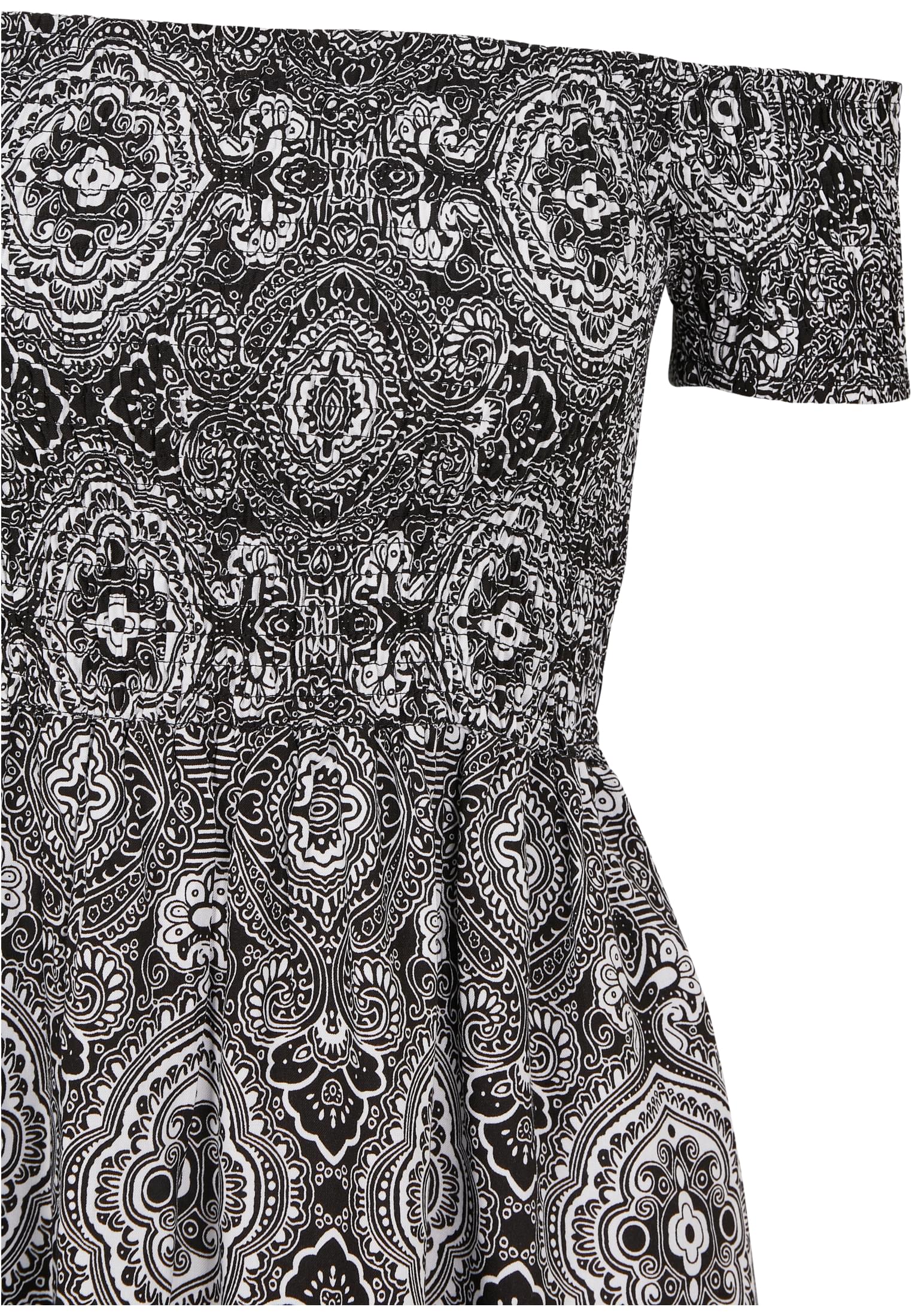 Ladies Smoked Off Shoulder Dress bandana 3XL - variant image 2