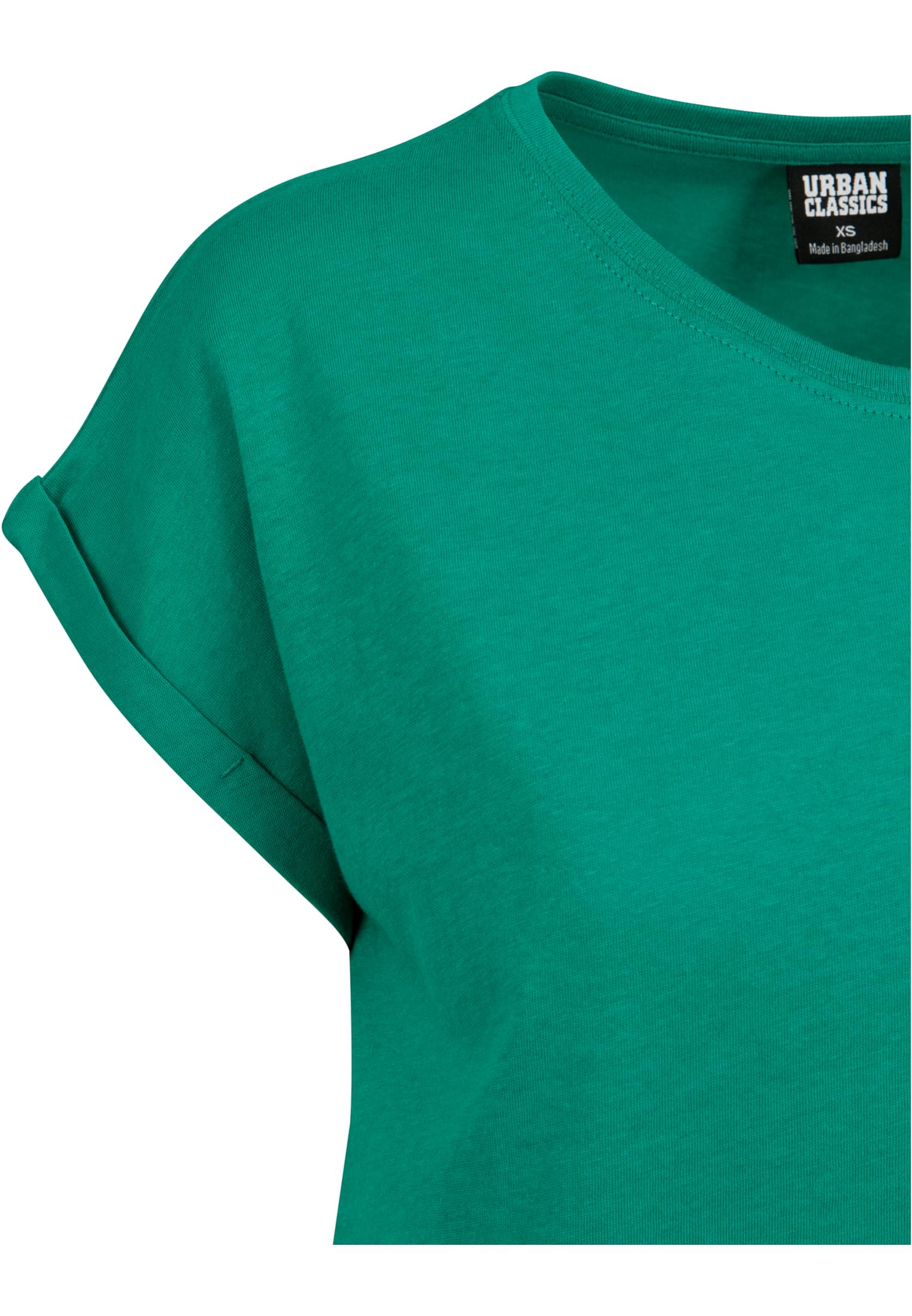 Ladies Extended Shoulder Tee fresh green 3XL - variant image 8