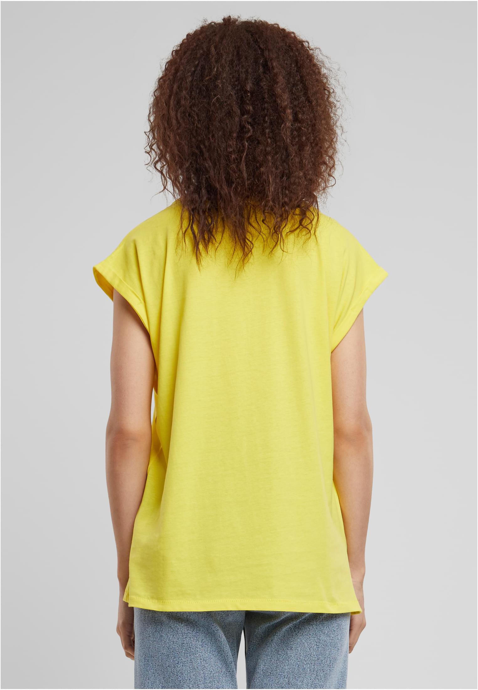 Ladies Extended Shoulder Tee brightyellow 3XL - variant image 2