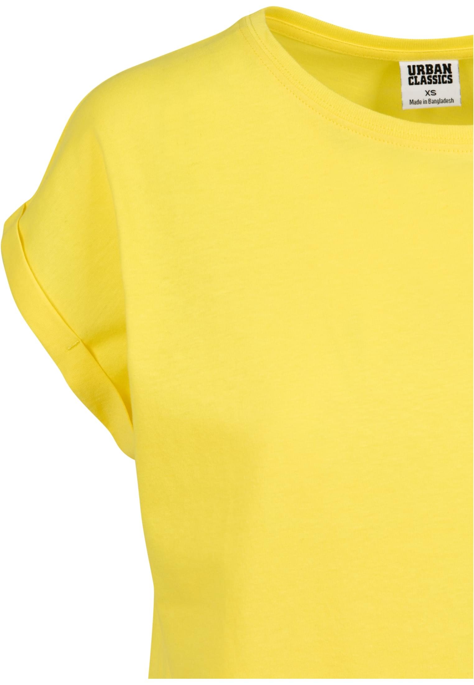 Ladies Extended Shoulder Tee brightyellow 3XL - variant image 8