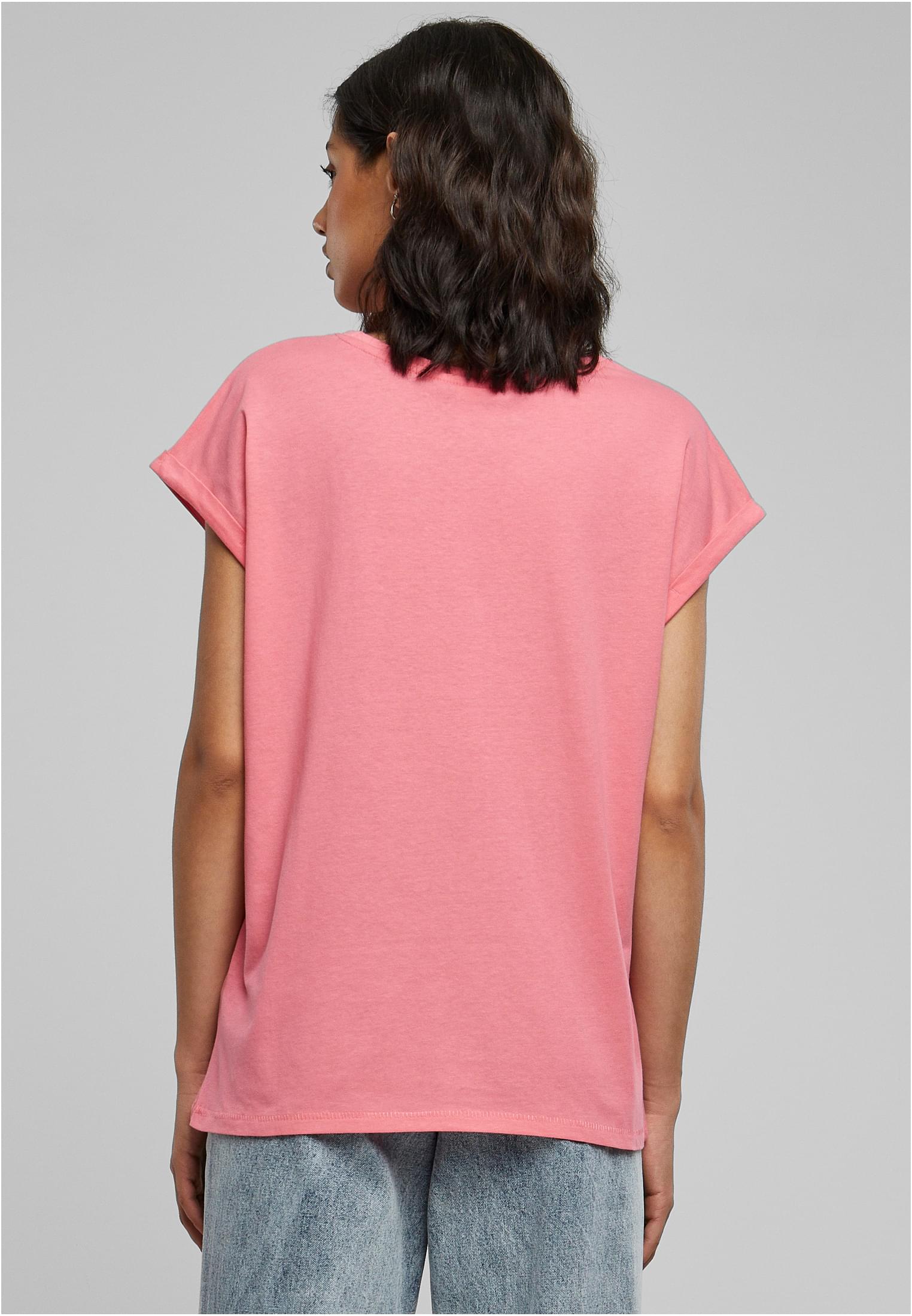 Ladies Extended Shoulder Tee pinkgrapefruit 3XL - variant image 2