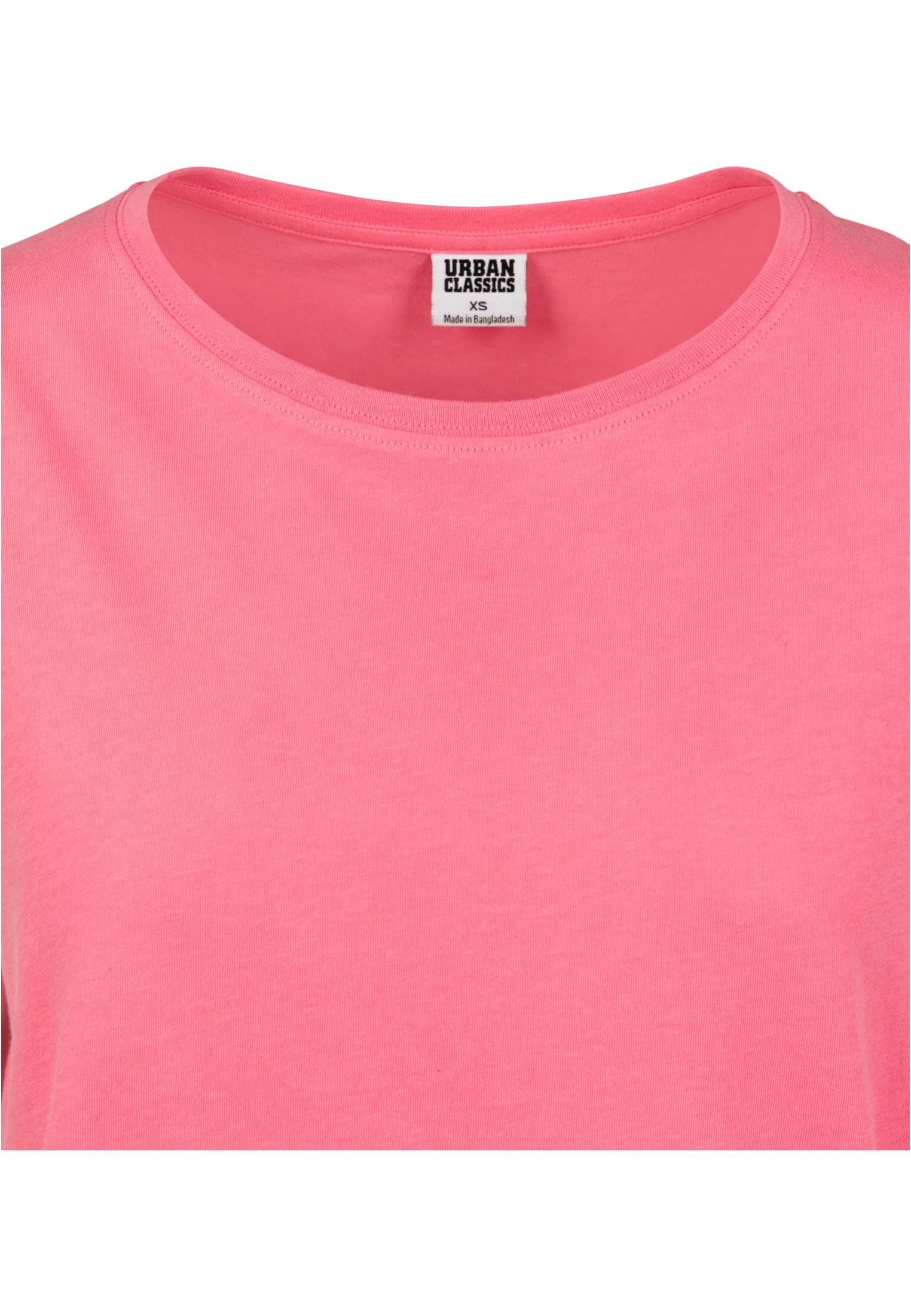 Ladies Extended Shoulder Tee pinkgrapefruit 3XL - variant image 7