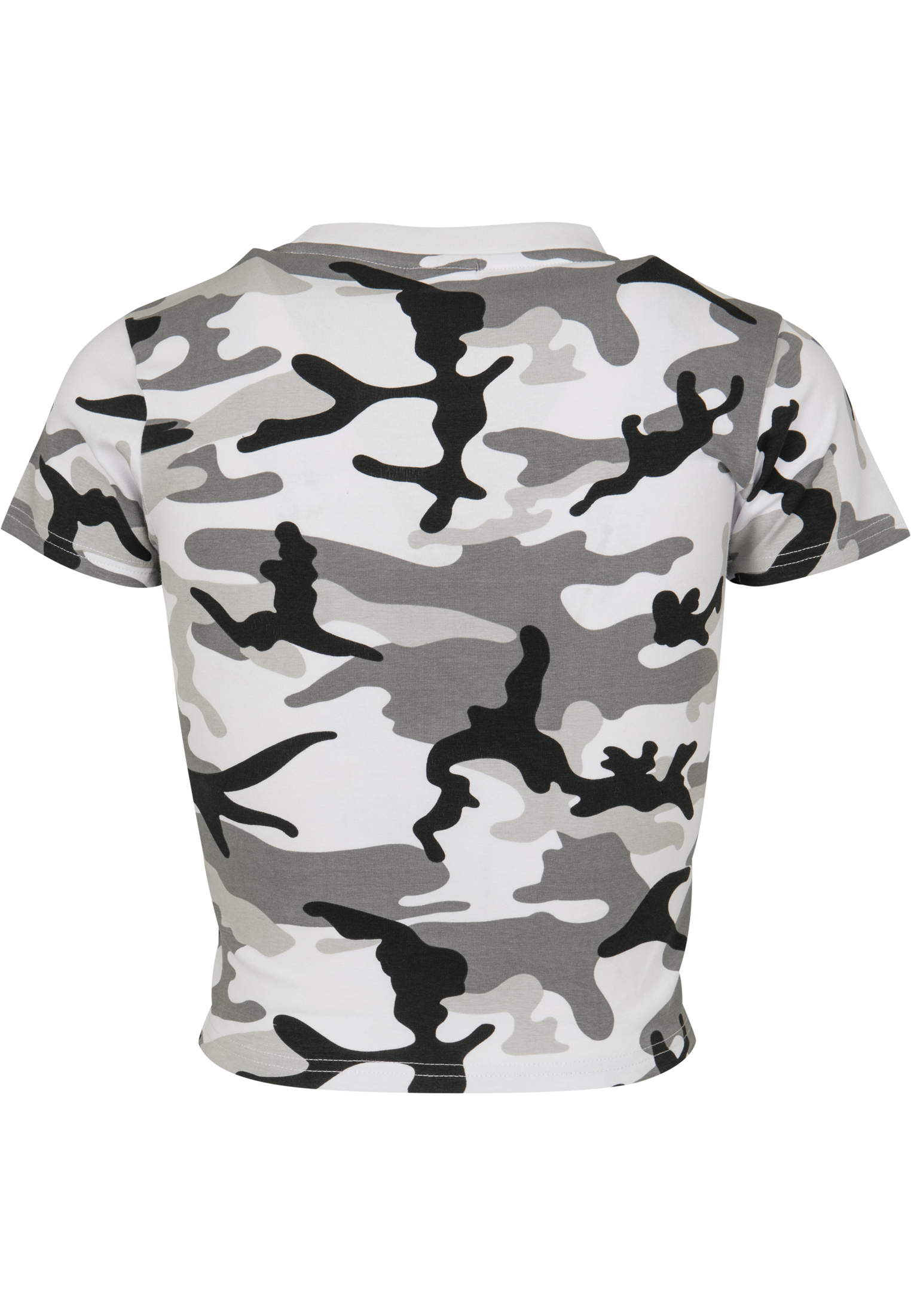 Ladies Stretch Jersey Cropped Tee snow camo L - variant image 7