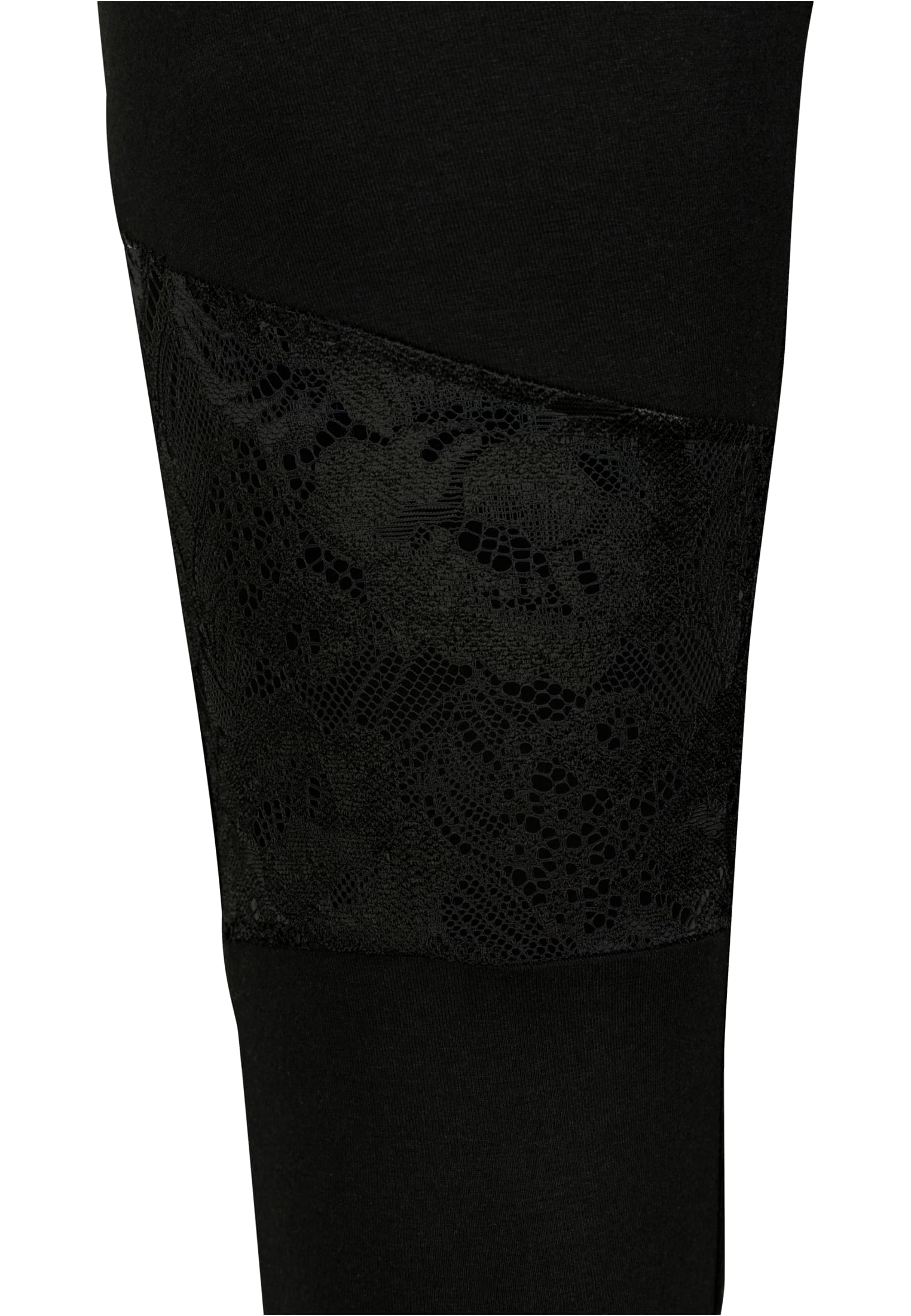 Ladies Laces Inset Leggings black 3XL - variant image 6