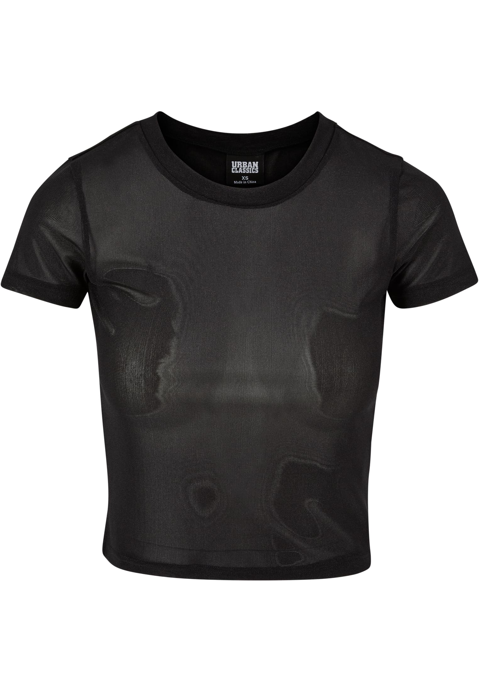 Ladies Short Mesh Tee black 5XL - variant image 3