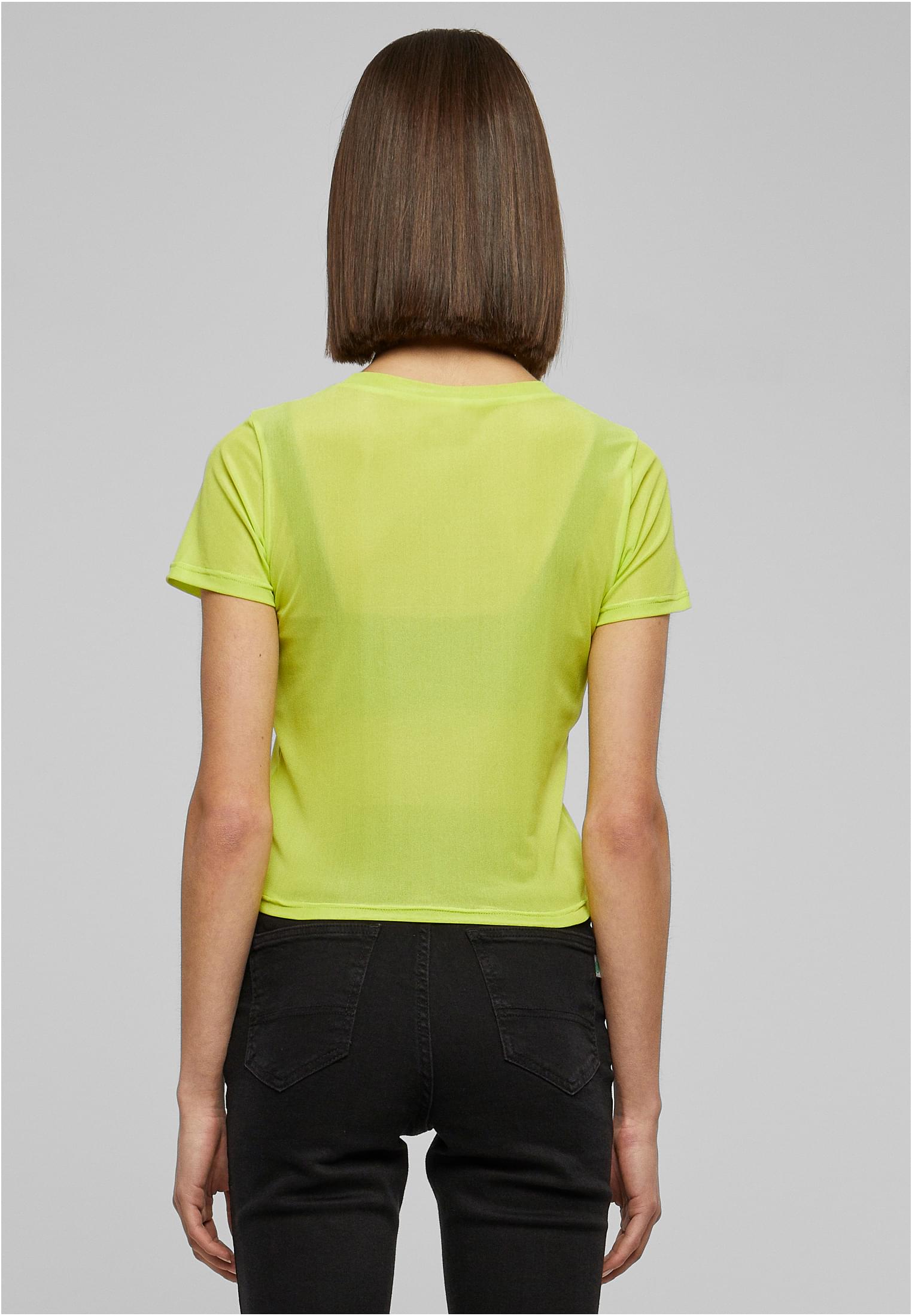 Ladies Short Mesh Tee frozenyellow 4XL - variant image 2