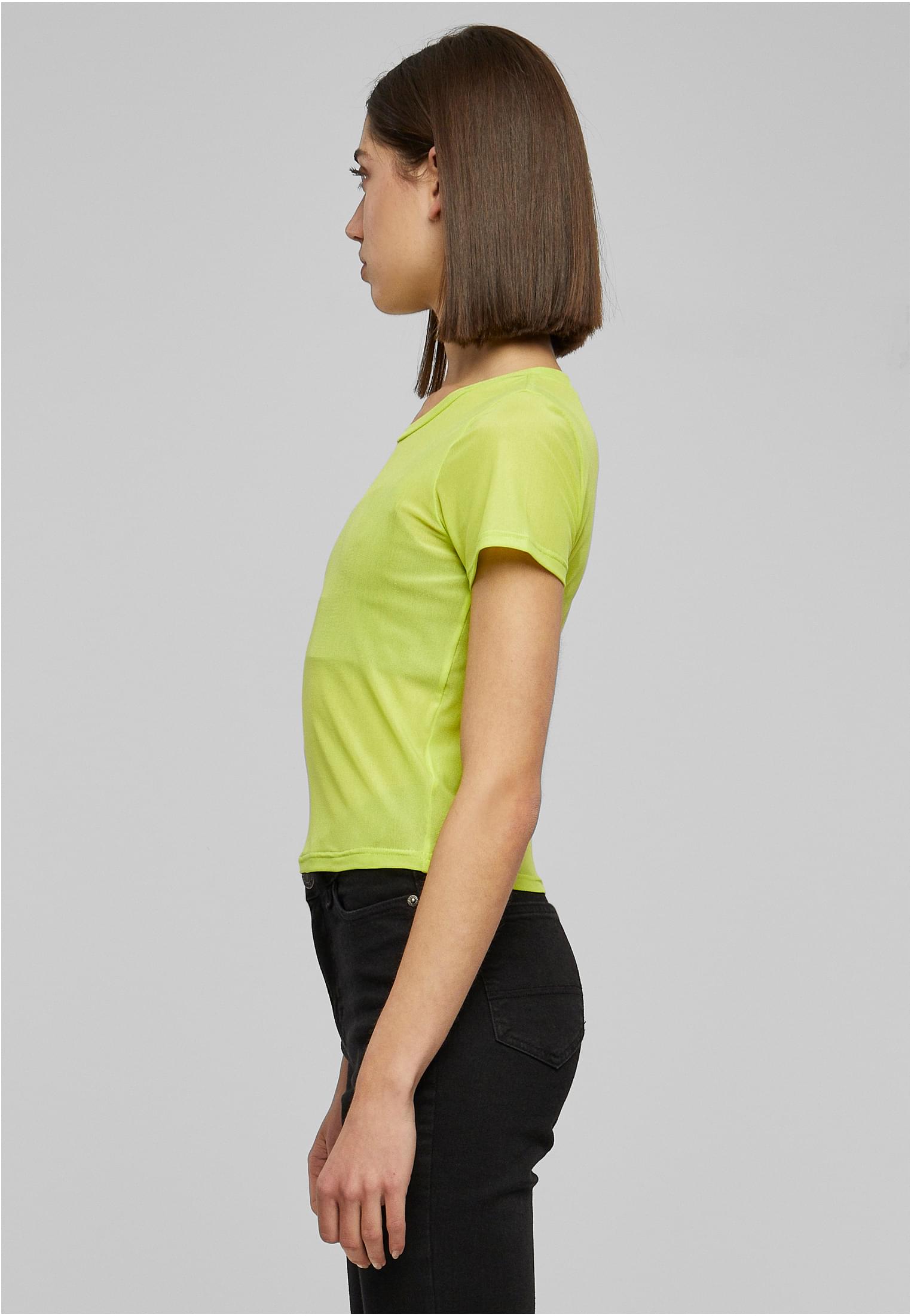 Ladies Short Mesh Tee frozenyellow 4XL - variant image 1