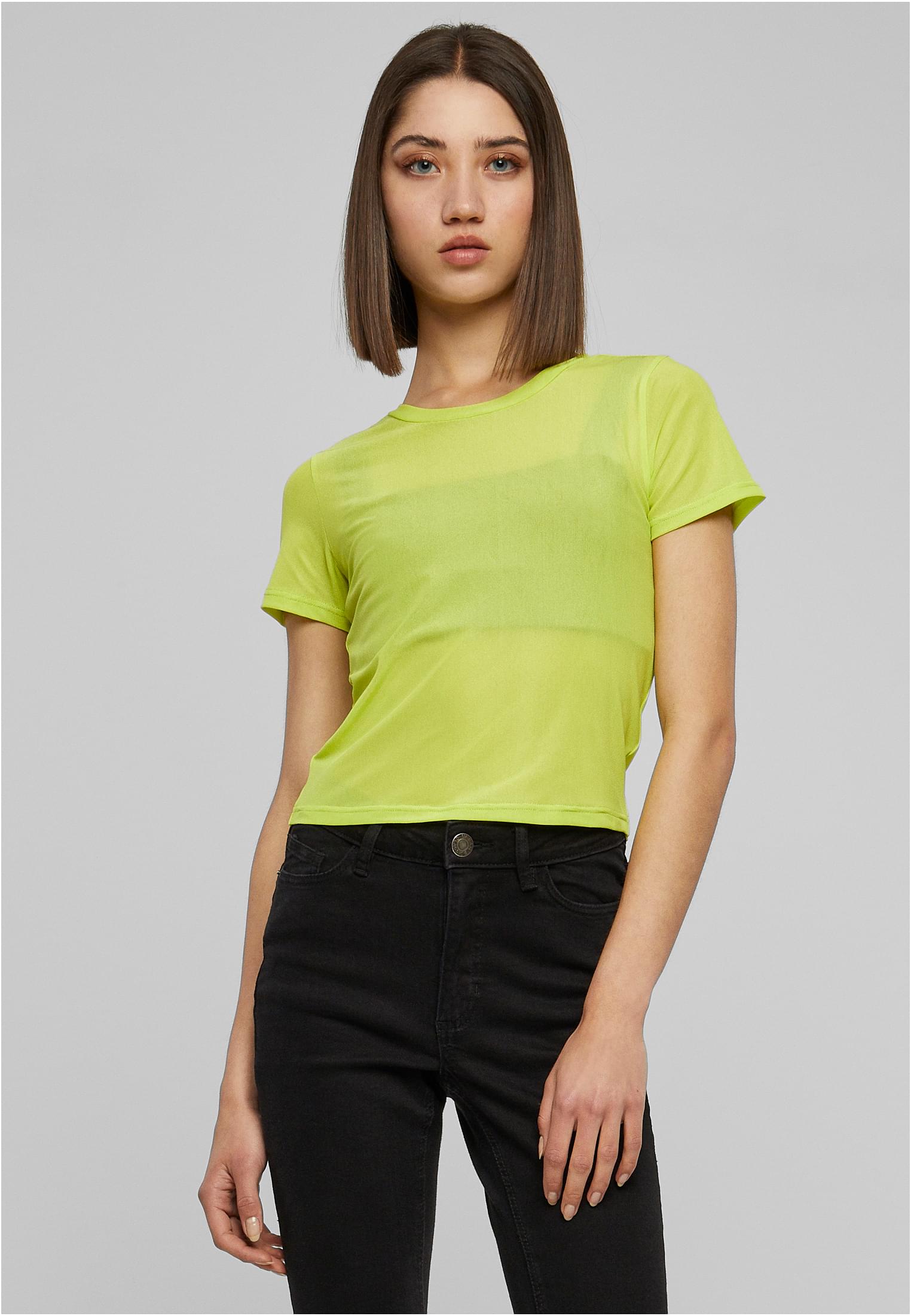 Ladies Short Mesh Tee frozenyellow 4XL - alternate variant 2