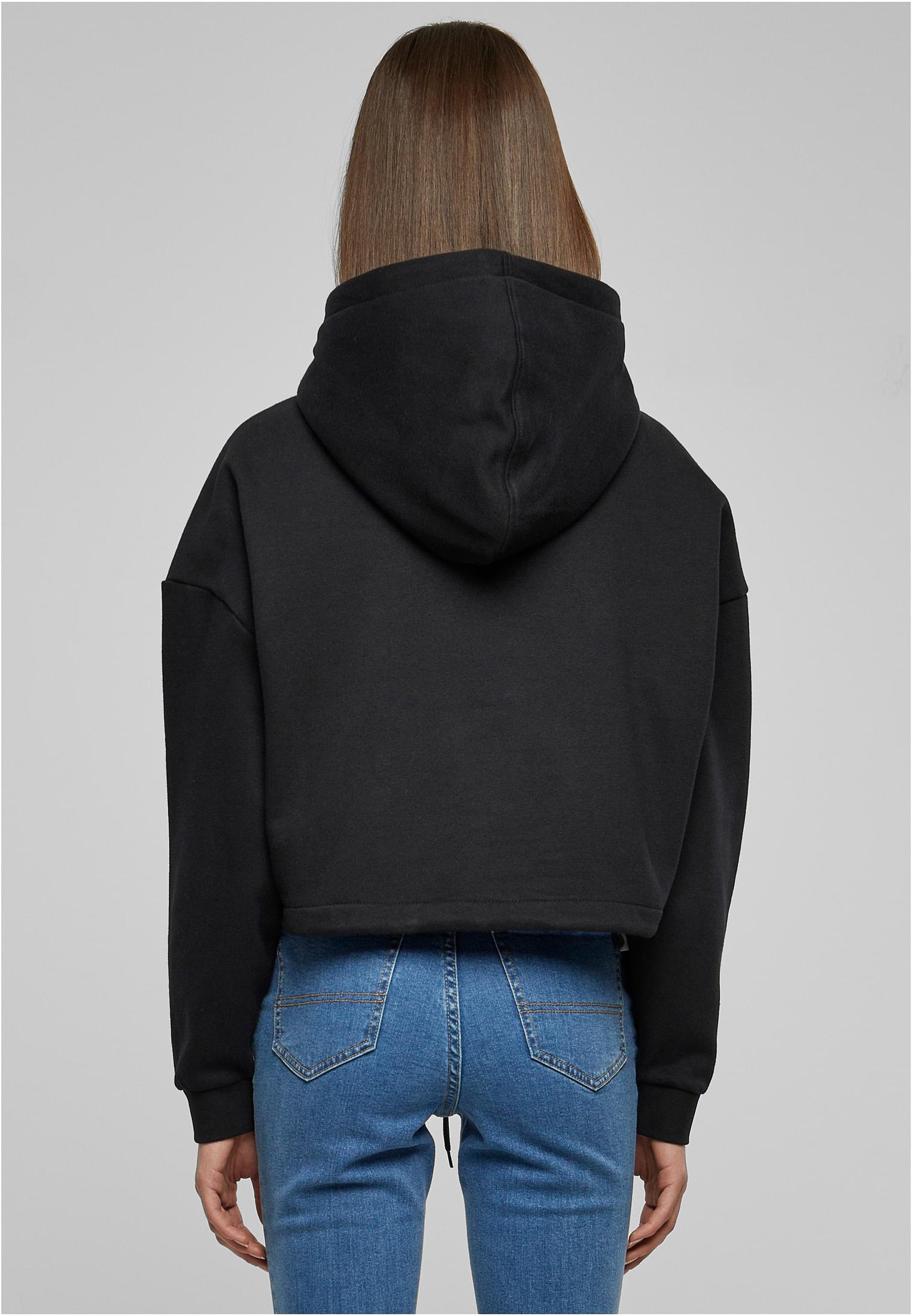 Femmes Hoodie Coupe-Vent Oversize noir L
 - variant image 2