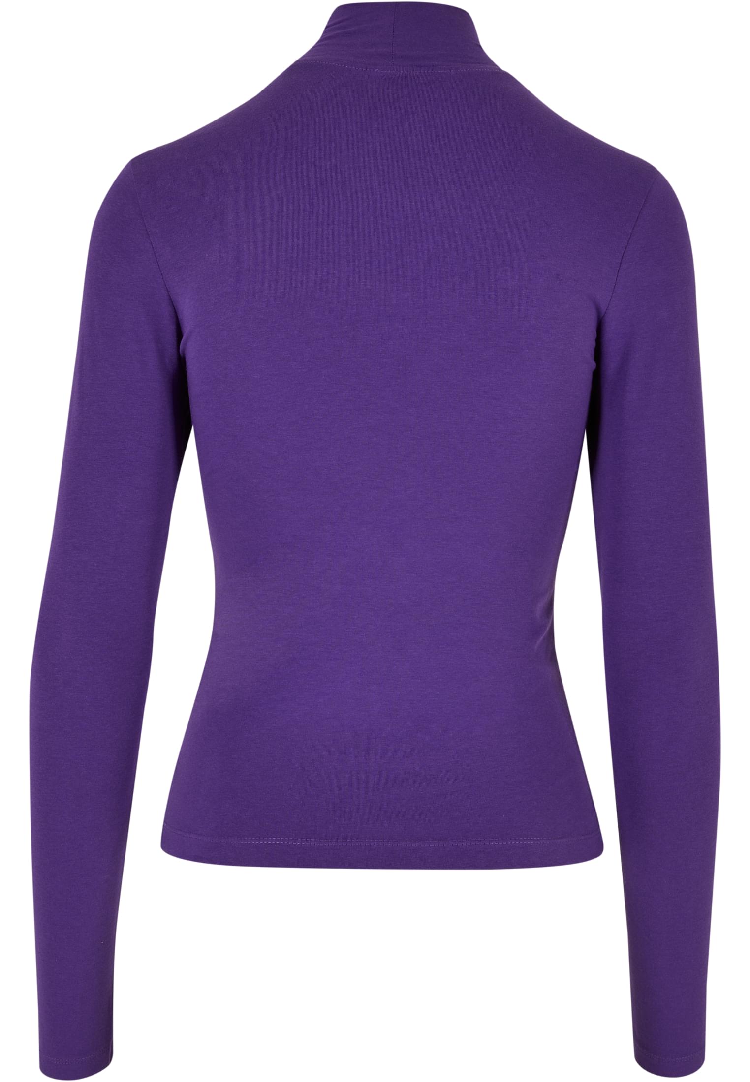 Mujeres Camiseta Cuello Alto Manga Larga realviolet 3XL
 - variant image 1