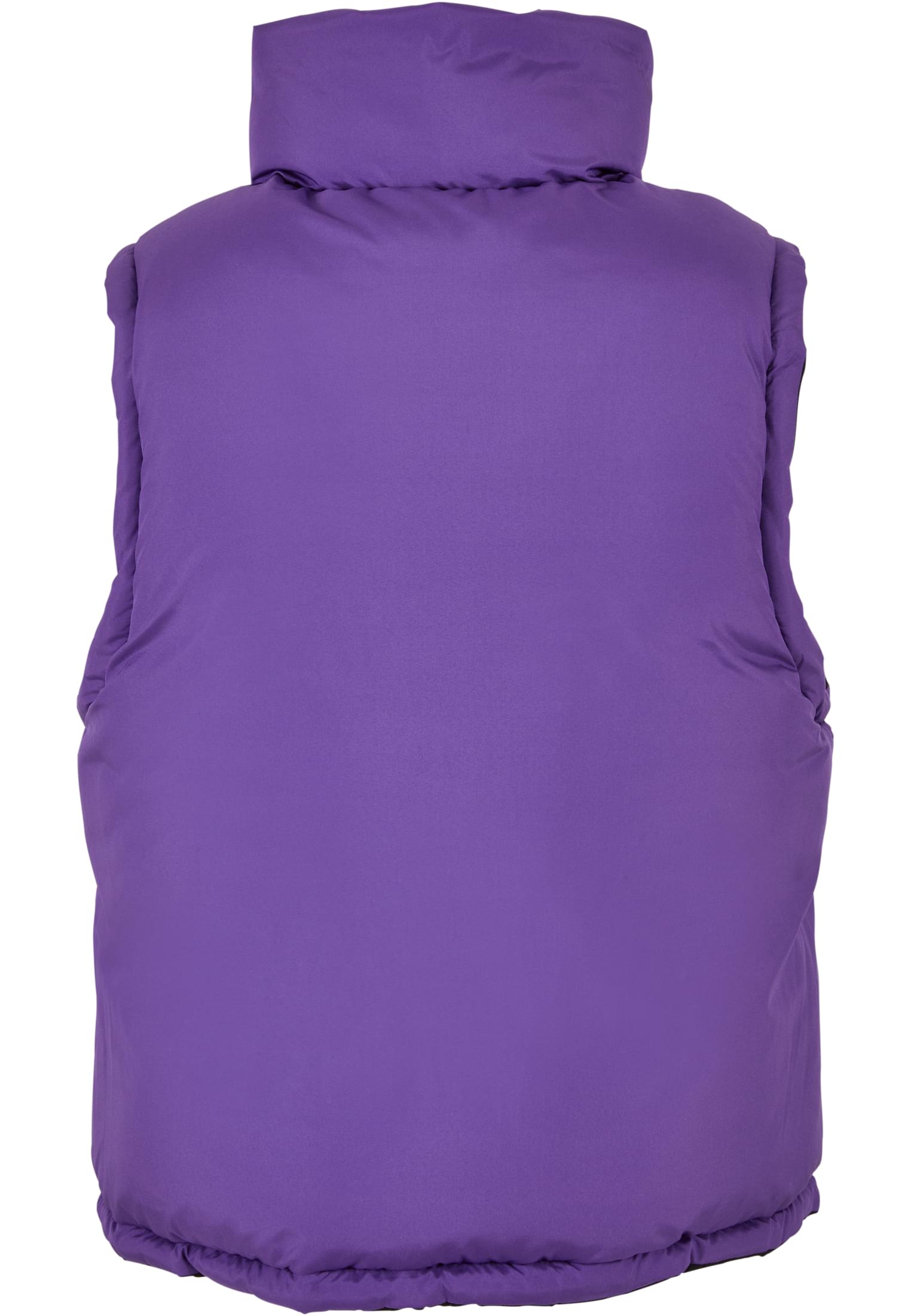 Ladies Reversible Cropped Puffer Vest black/realviolet 3XL - variant image 15