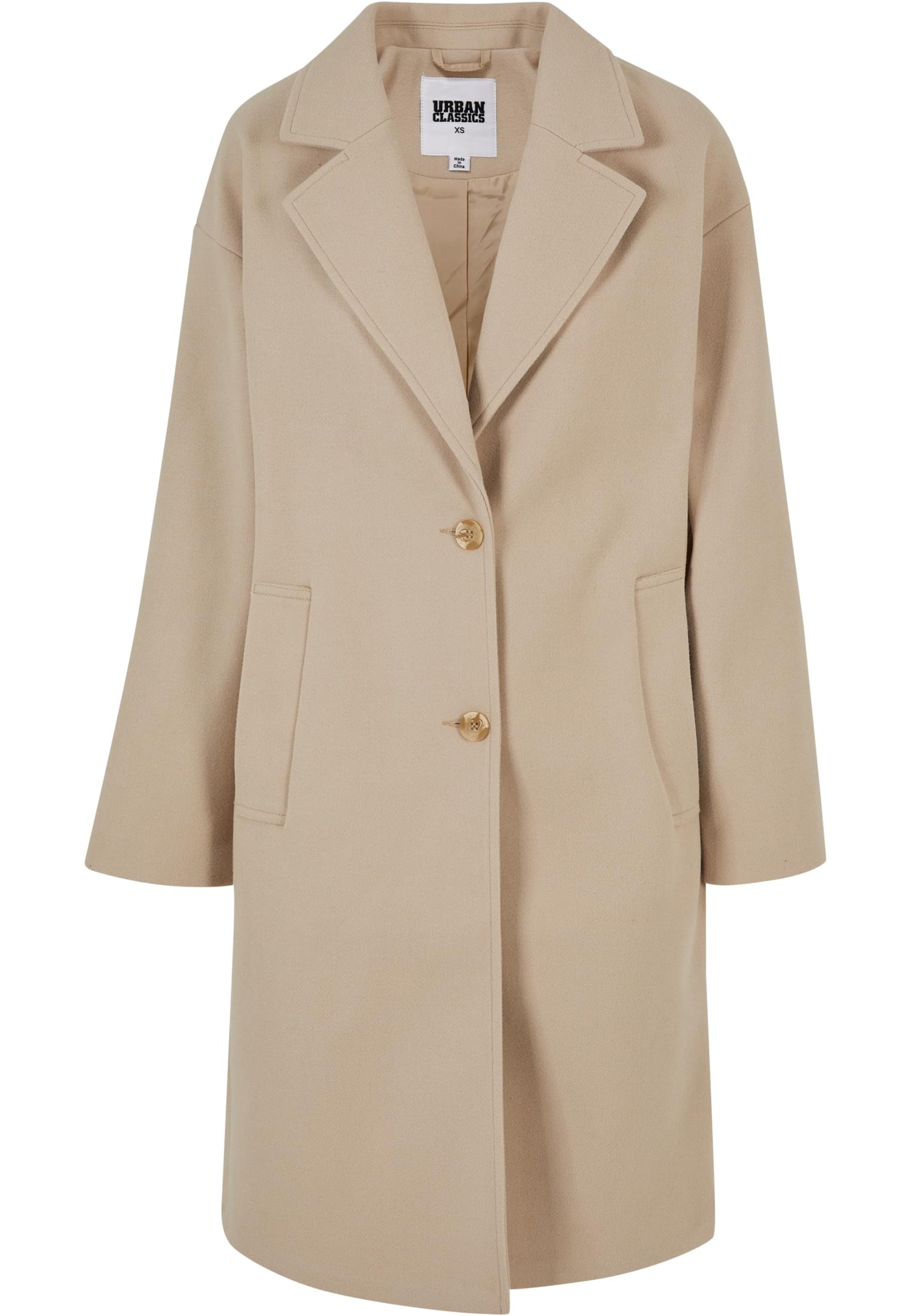Ladies Oversized Long Coat wetsand 3XL - variant image 5