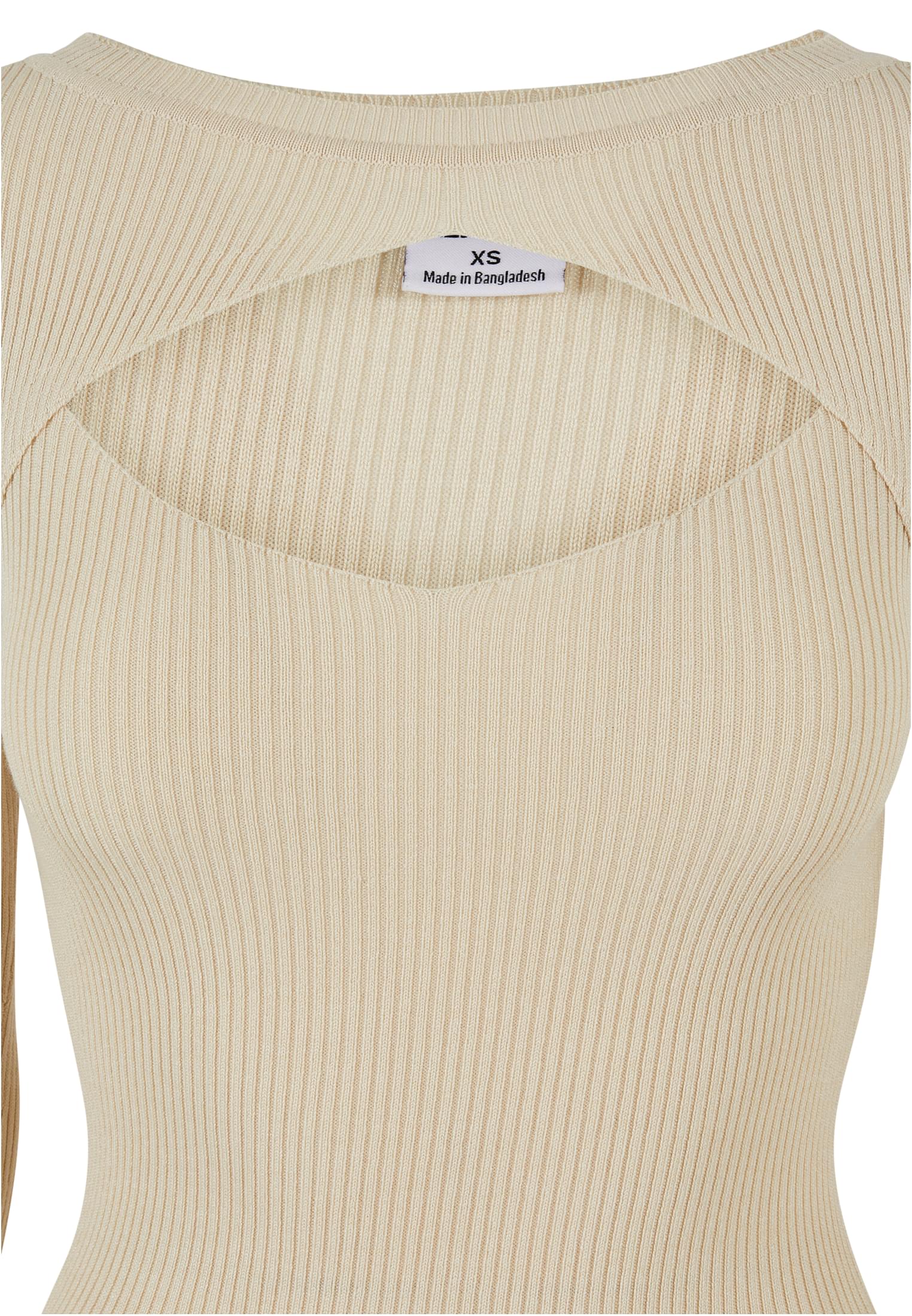 Ladies Cut Out Dress sand 3XL - variant image 2