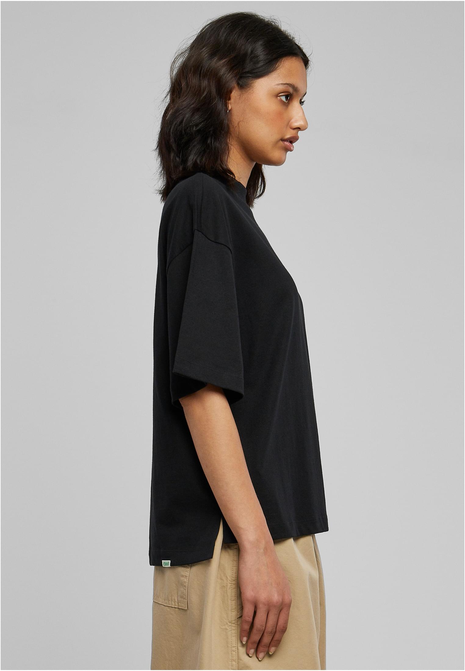 Femmes T-shirt Organique Coupe Profonde Noire 3XL
 - variant image 3