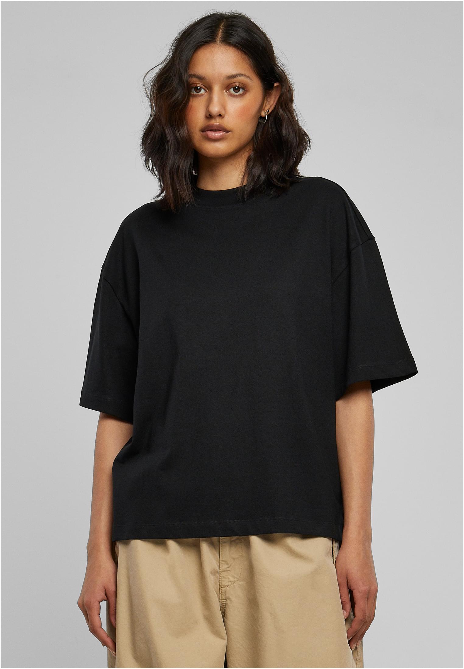 Femmes T-shirt Organique Coupe Profonde Noire 3XL
 - alternate variant 1