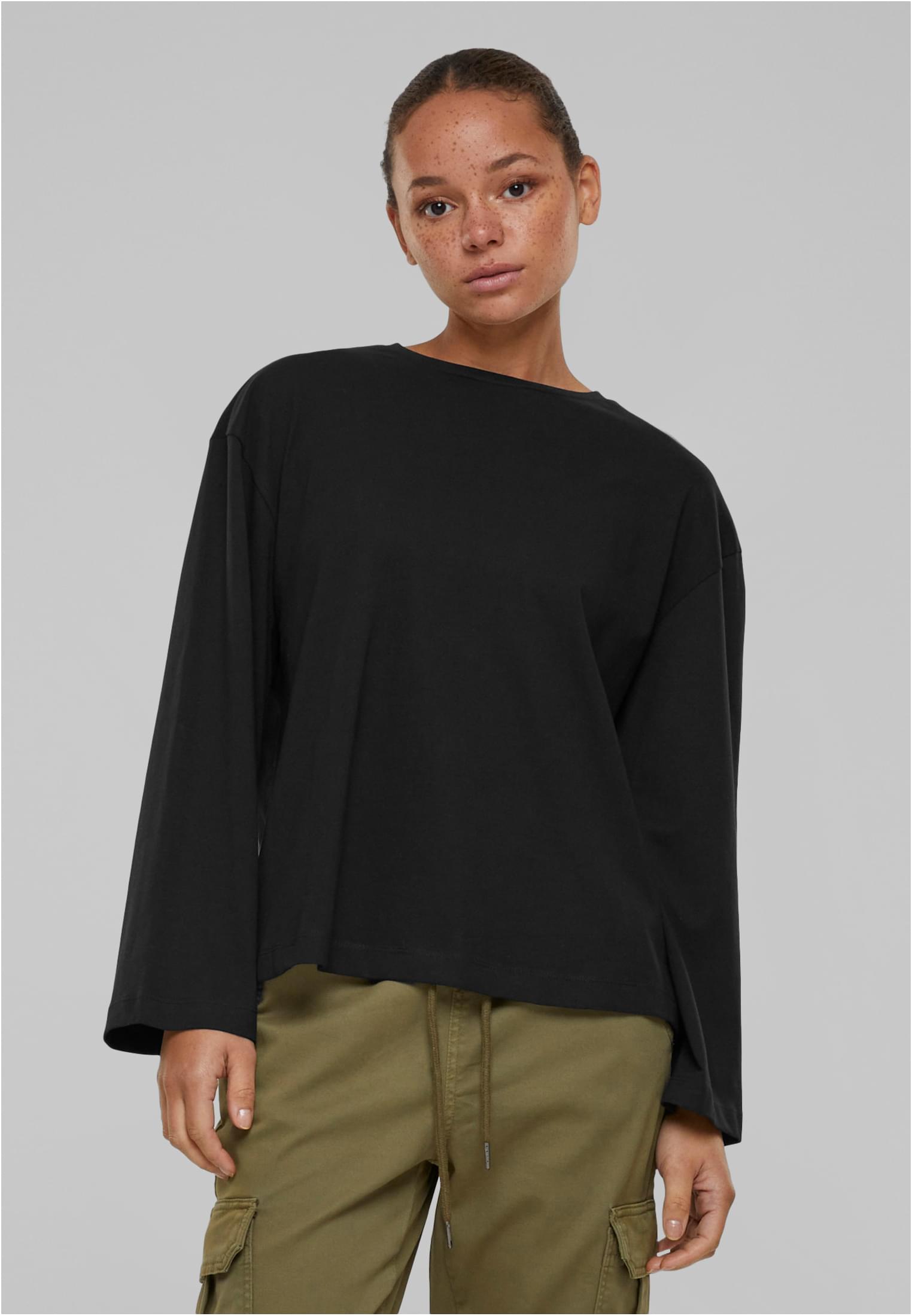 Femmes Manches Longues Débardeur Noir 3XL
 - alternate variant 1