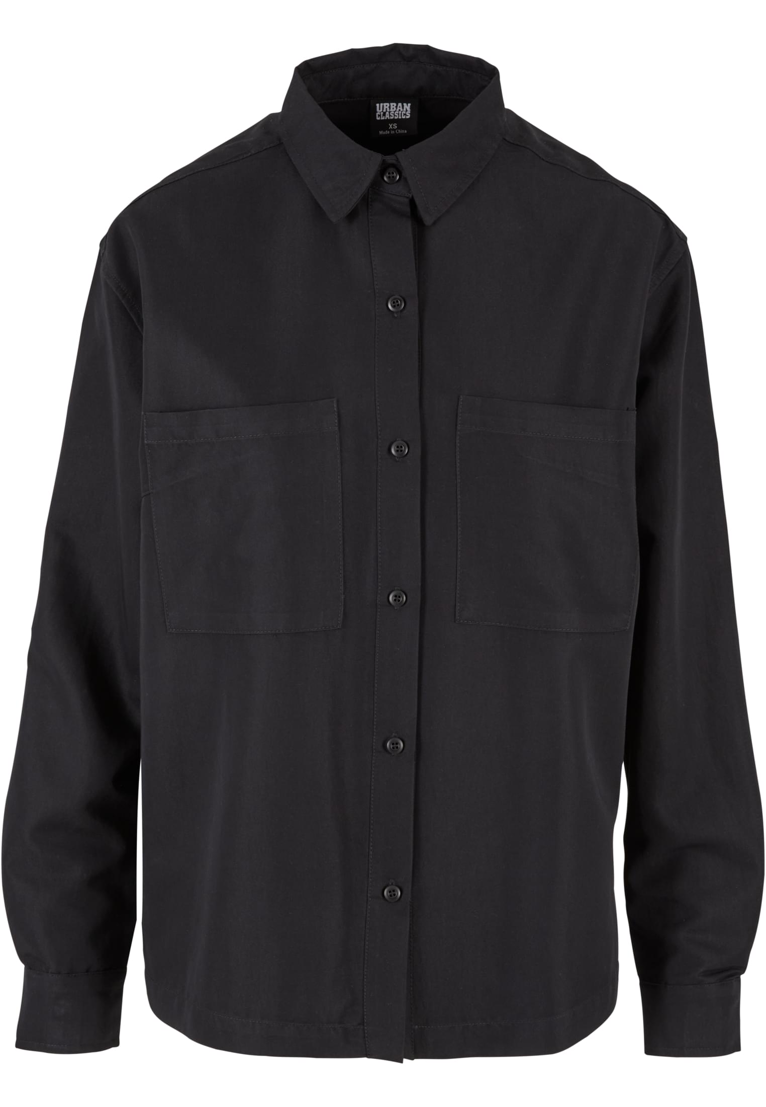 Ladies Oversized Twill Shirt black 3XL - variant image 5