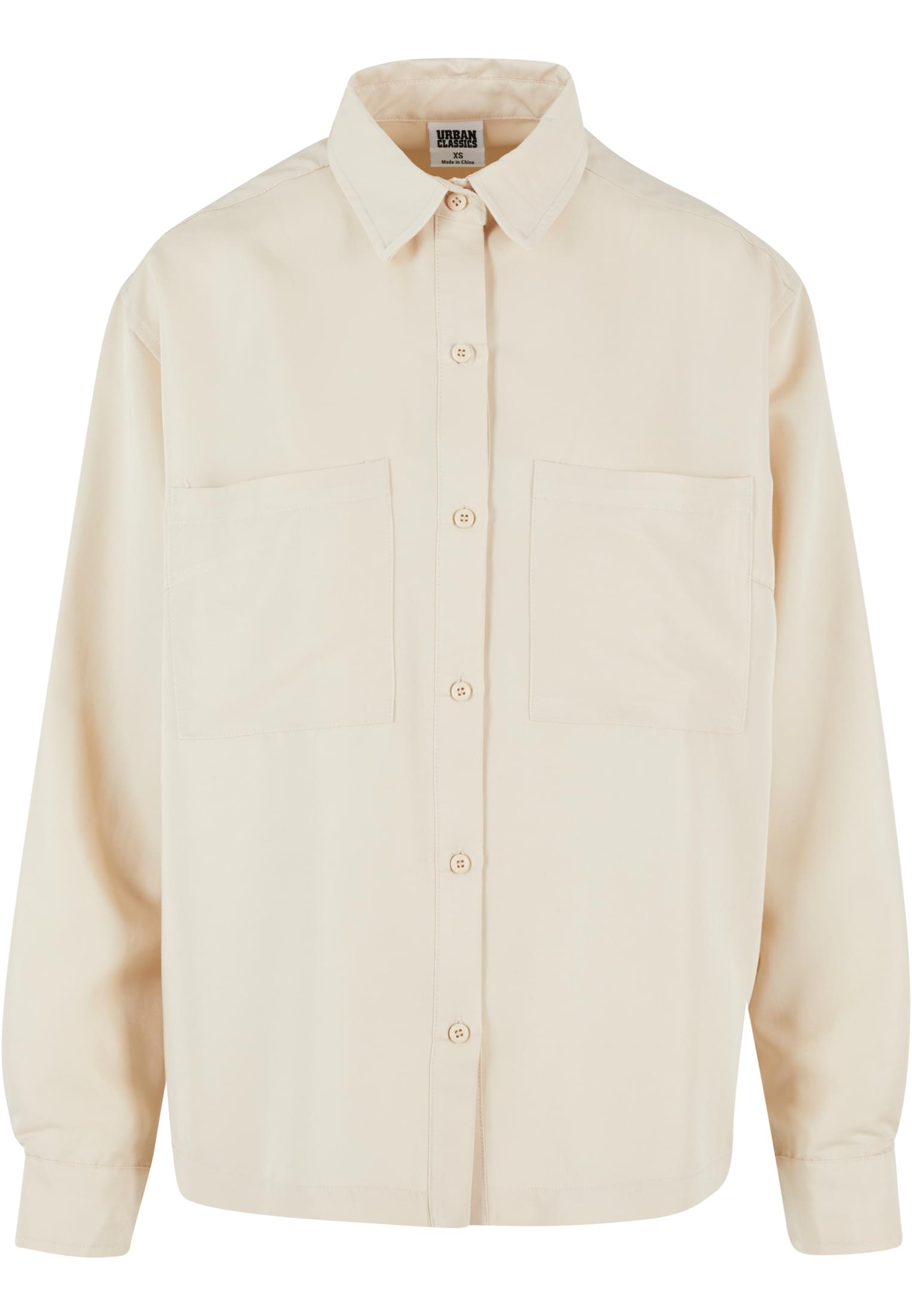 Ladies Oversized Twill Shirt sand 3XL - variant image 5