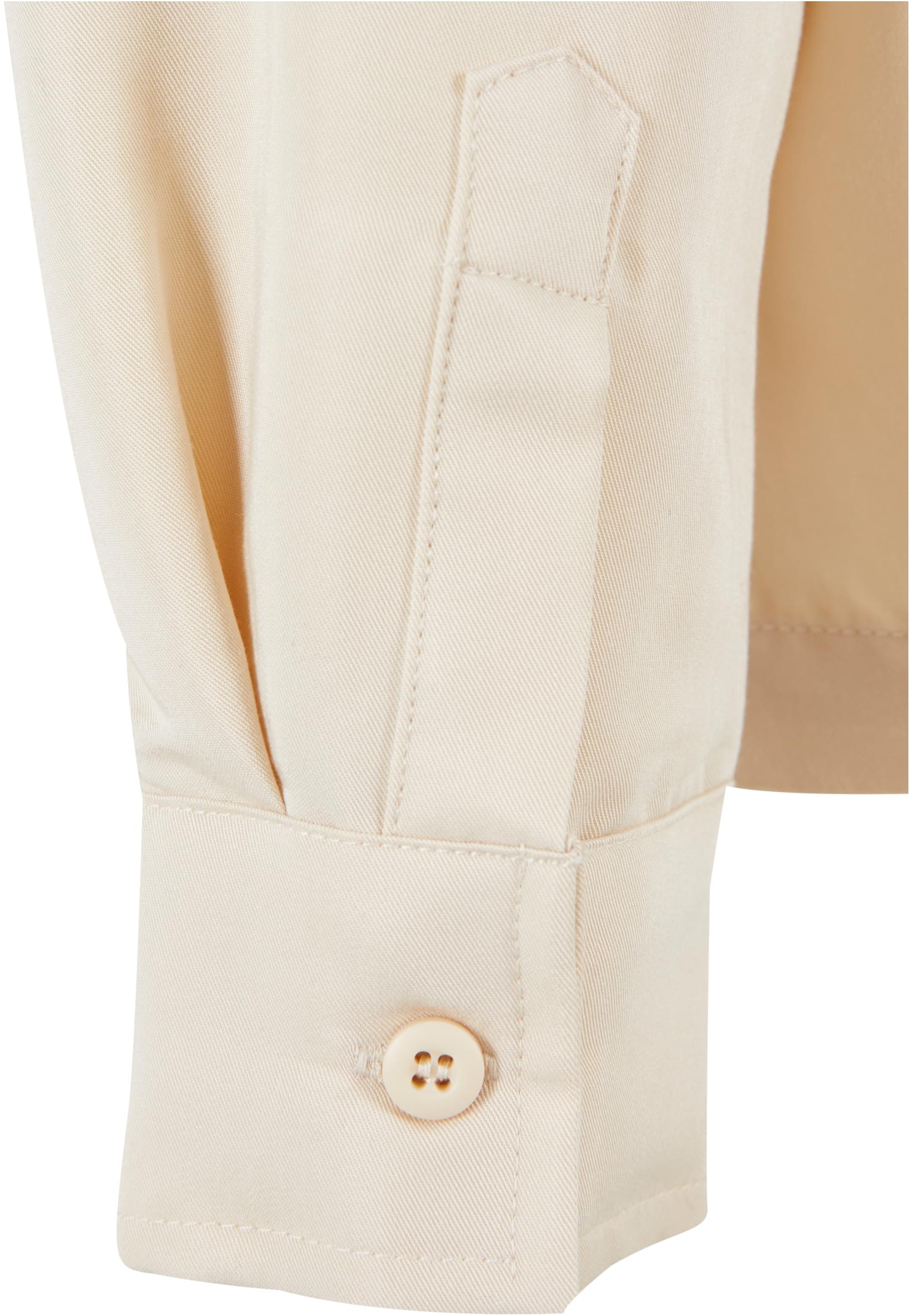 Ladies Oversized Twill Shirt sand 3XL - variant image 10