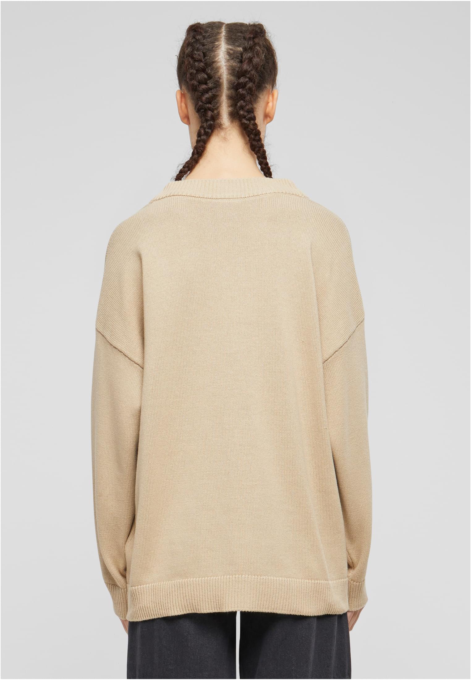 Ladies Big Oversized Cardigan wetsand 4XL - variant image 2