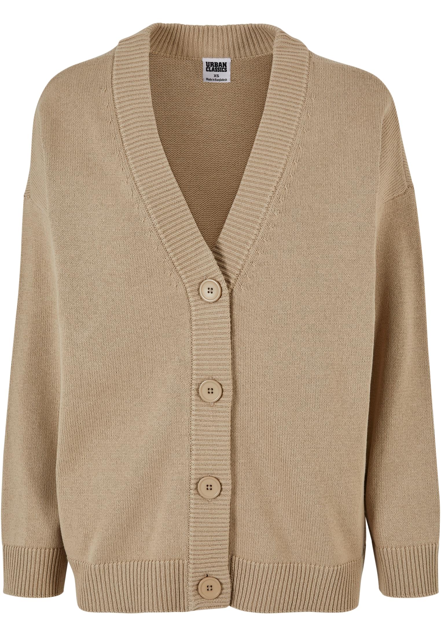 Ladies Big Oversized Cardigan wetsand 4XL - variant image 5