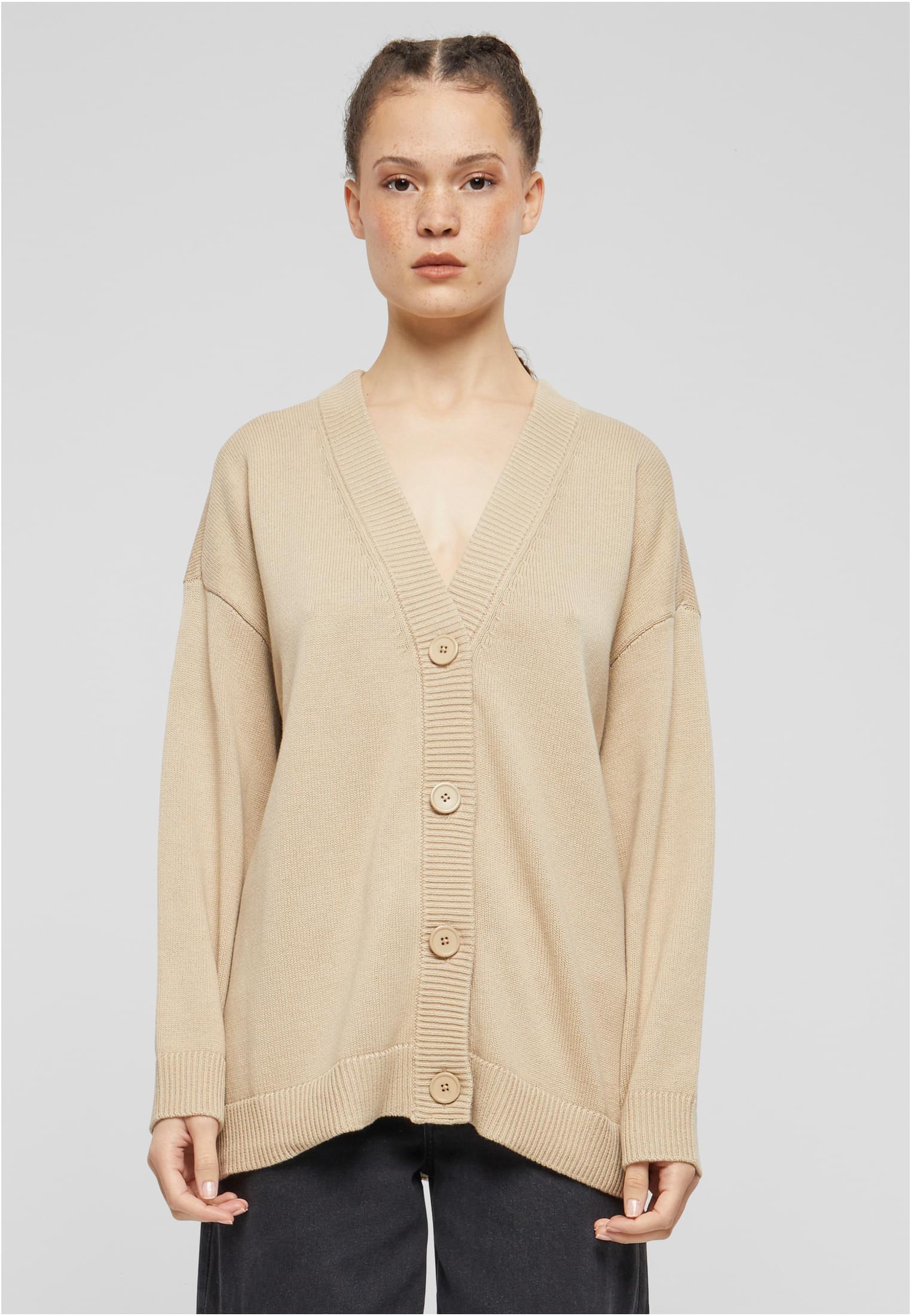 Ladies Big Oversized Cardigan wetsand 4XL - alternate variant 2