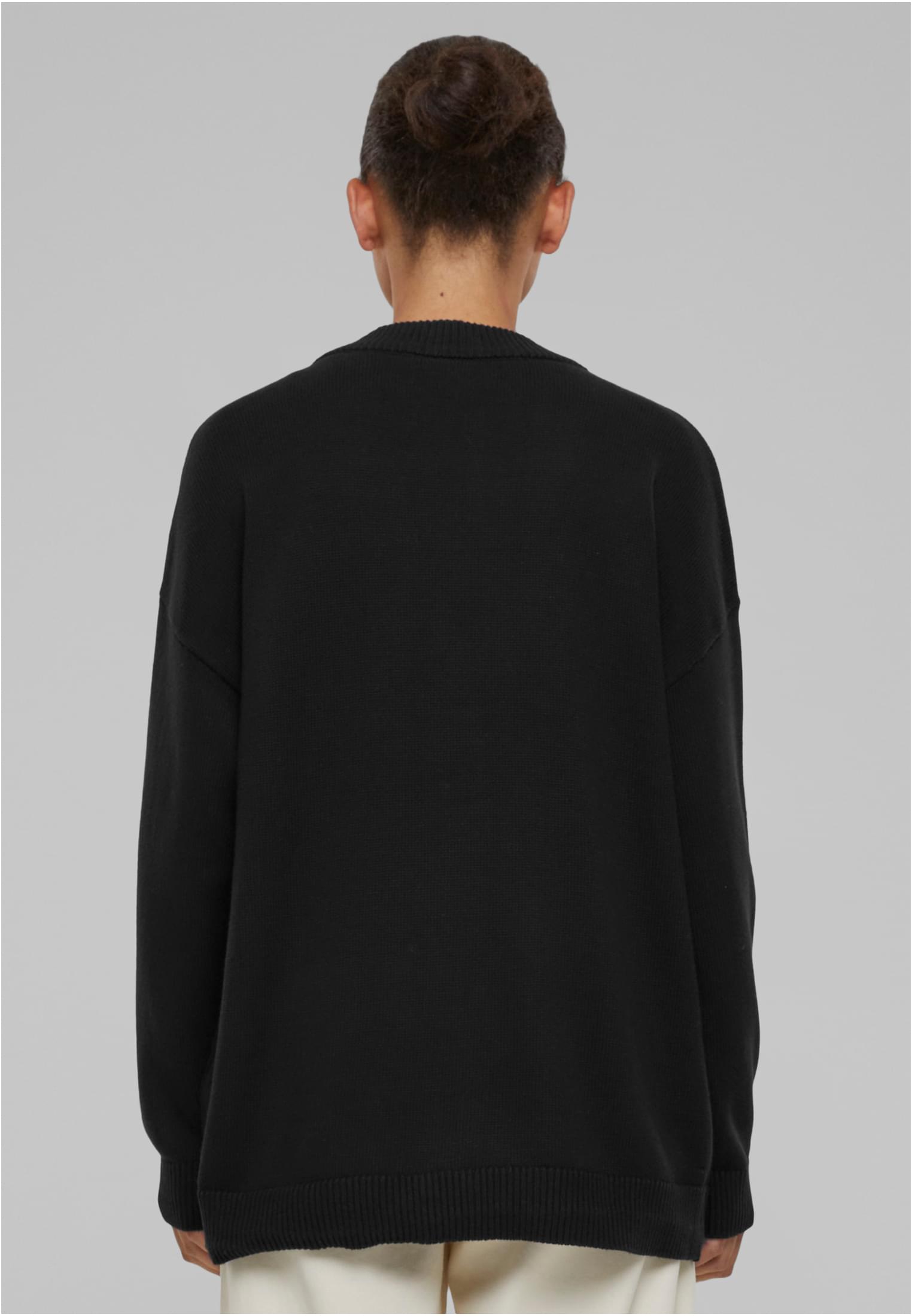 Ladies Big Oversized Cardigan black 3XL - variant image 2