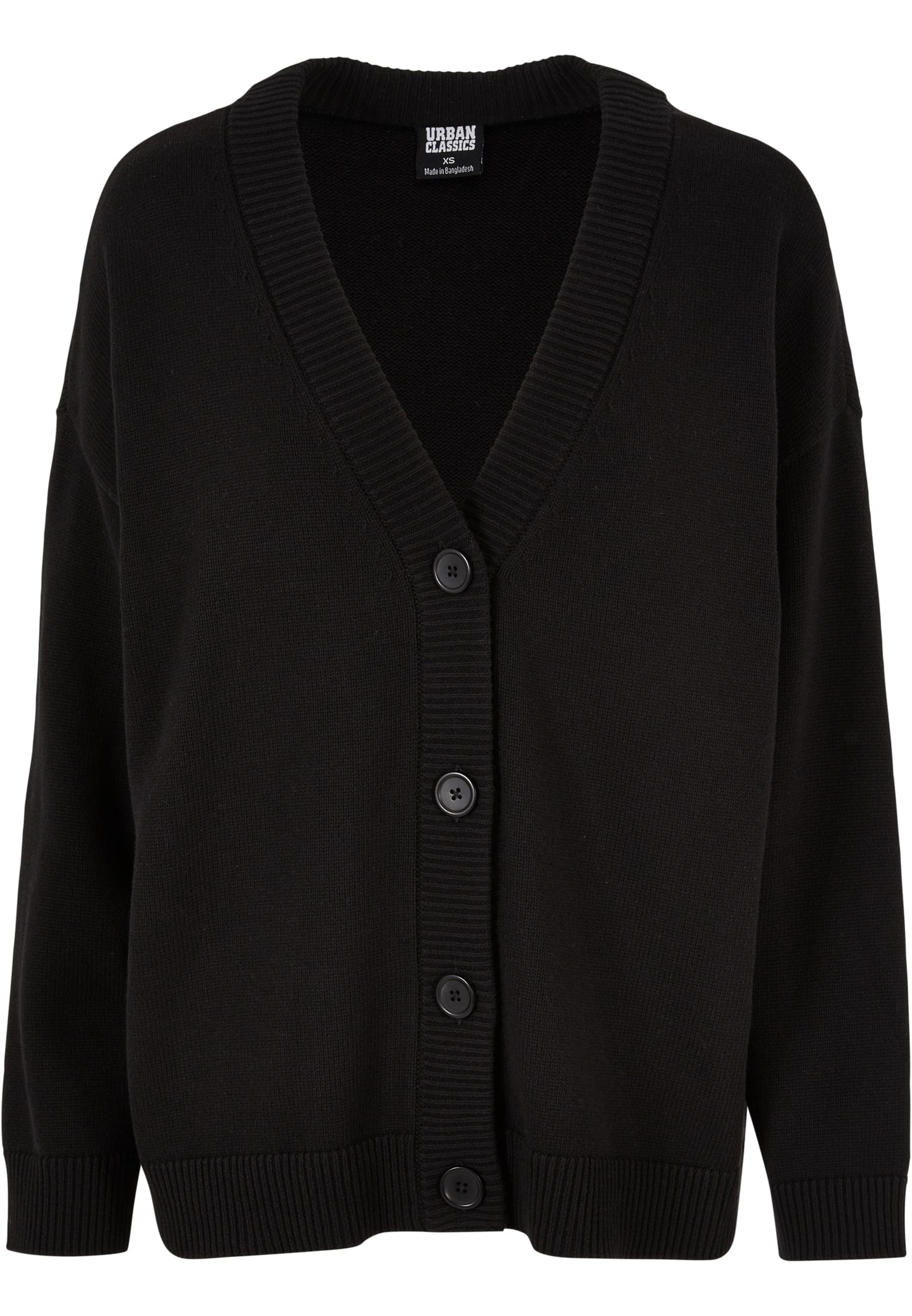 Ladies Big Oversized Cardigan black 3XL - variant image 5