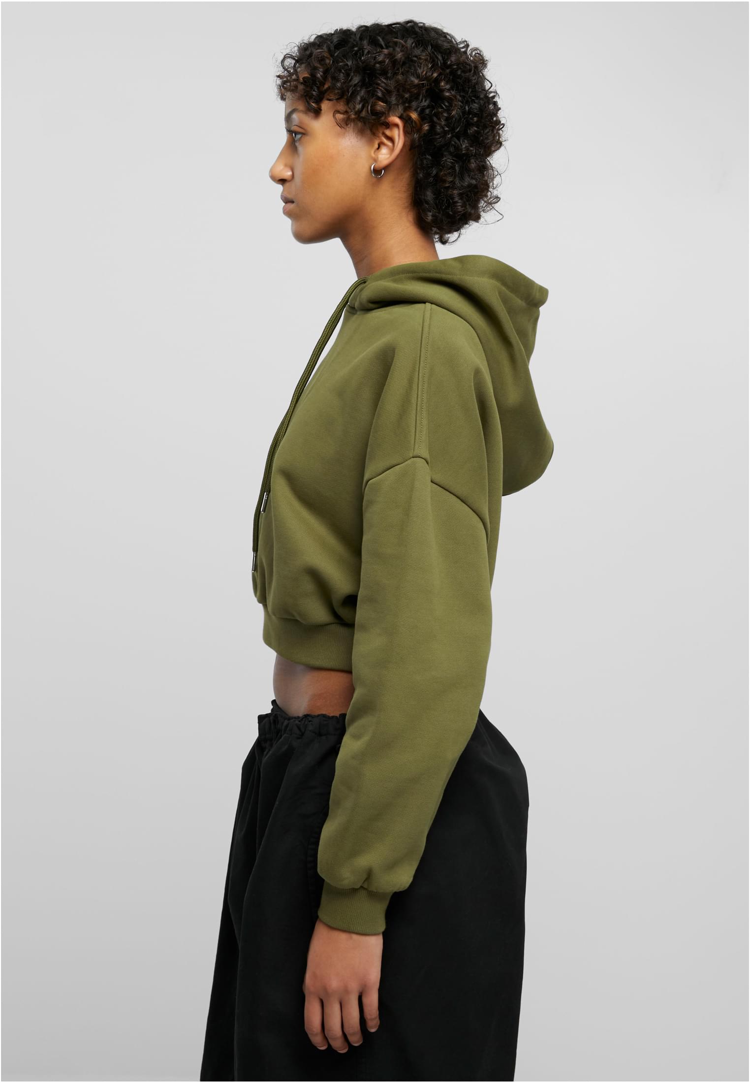Dames Coupe-vent Manteau Lourd Vert d'été L
 - variant image 1