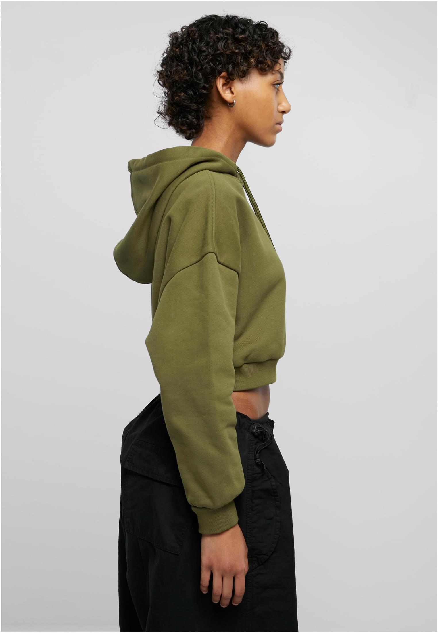 Dames Coupe-vent Manteau Lourd Vert d'été L
 - variant image 3