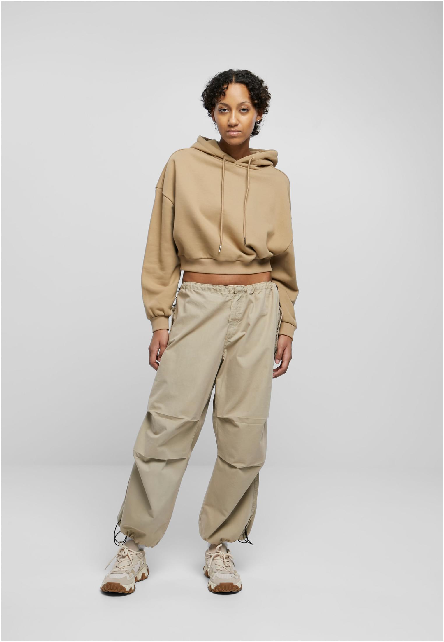 Ladies Cropped Heavy Hoody warmsand 3XL - variant image 4