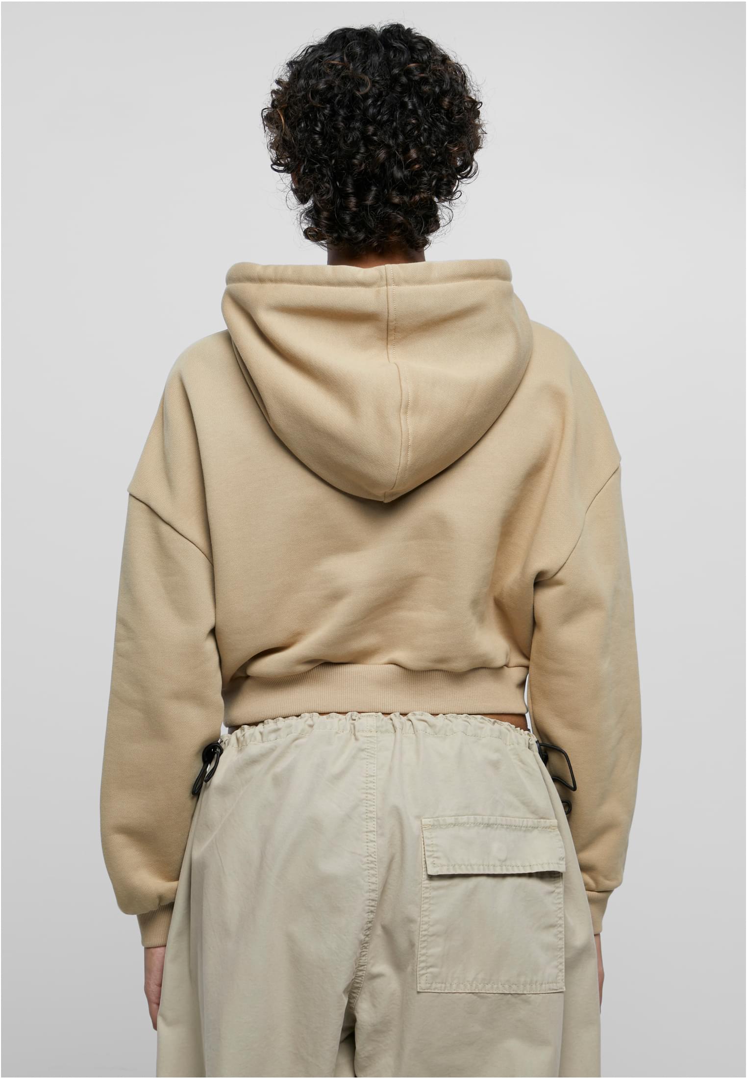 Ladies Cropped Heavy Hoody warmsand 3XL - variant image 2