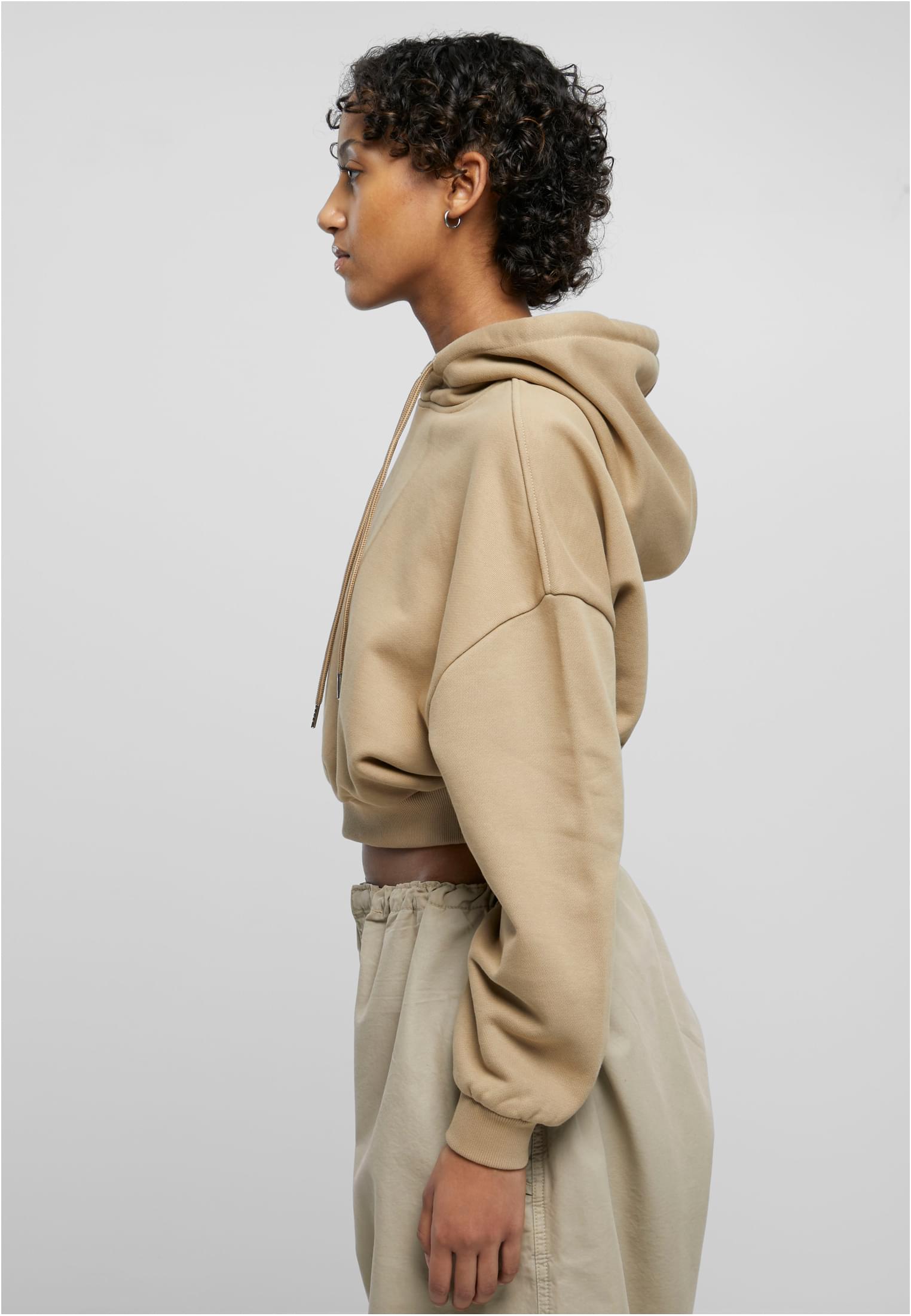 Ladies Cropped Heavy Hoody warmsand 3XL - variant image 1