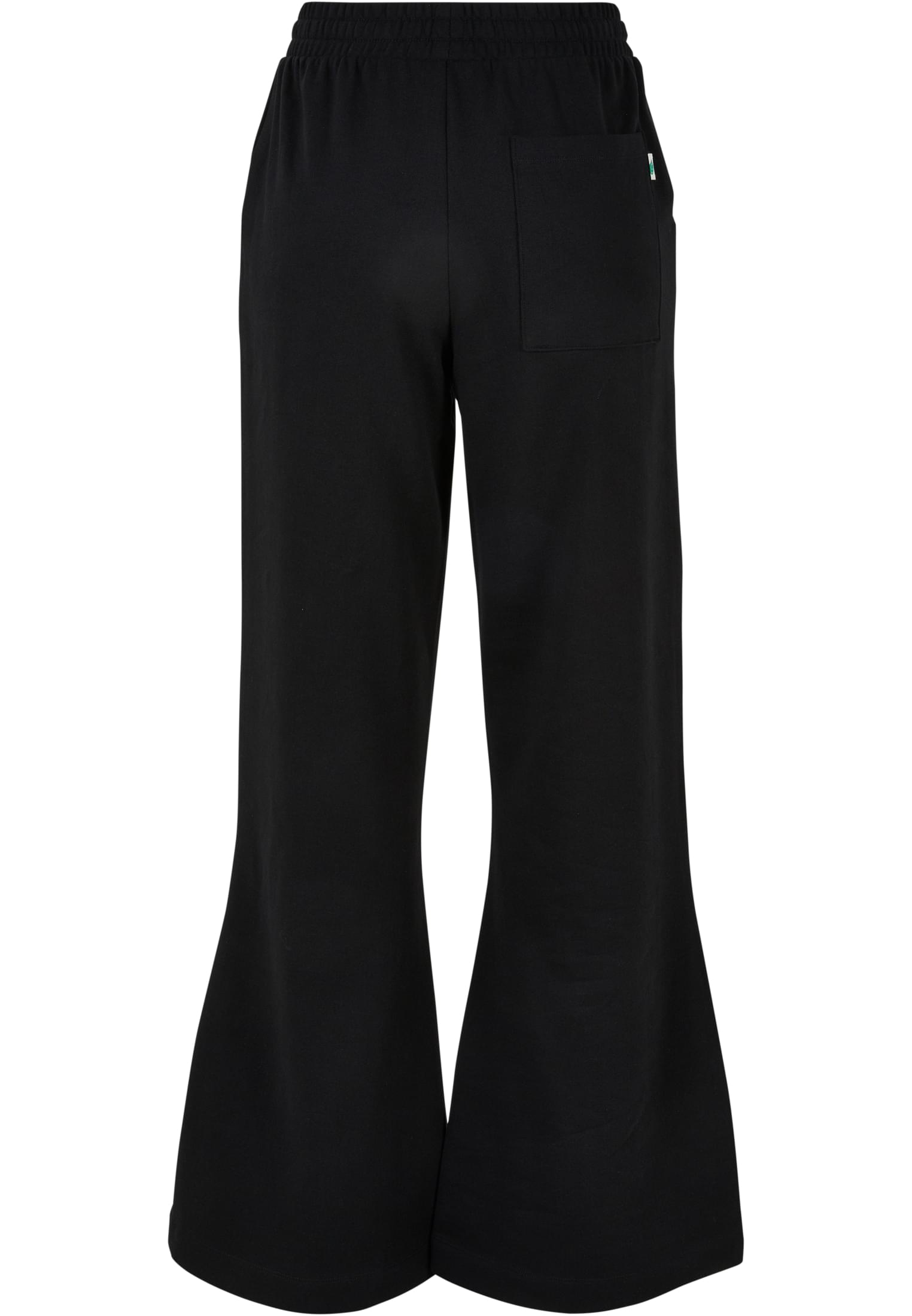 Ladies Organic Ultra Wide Sweat Pants black 3XL - variant image 7