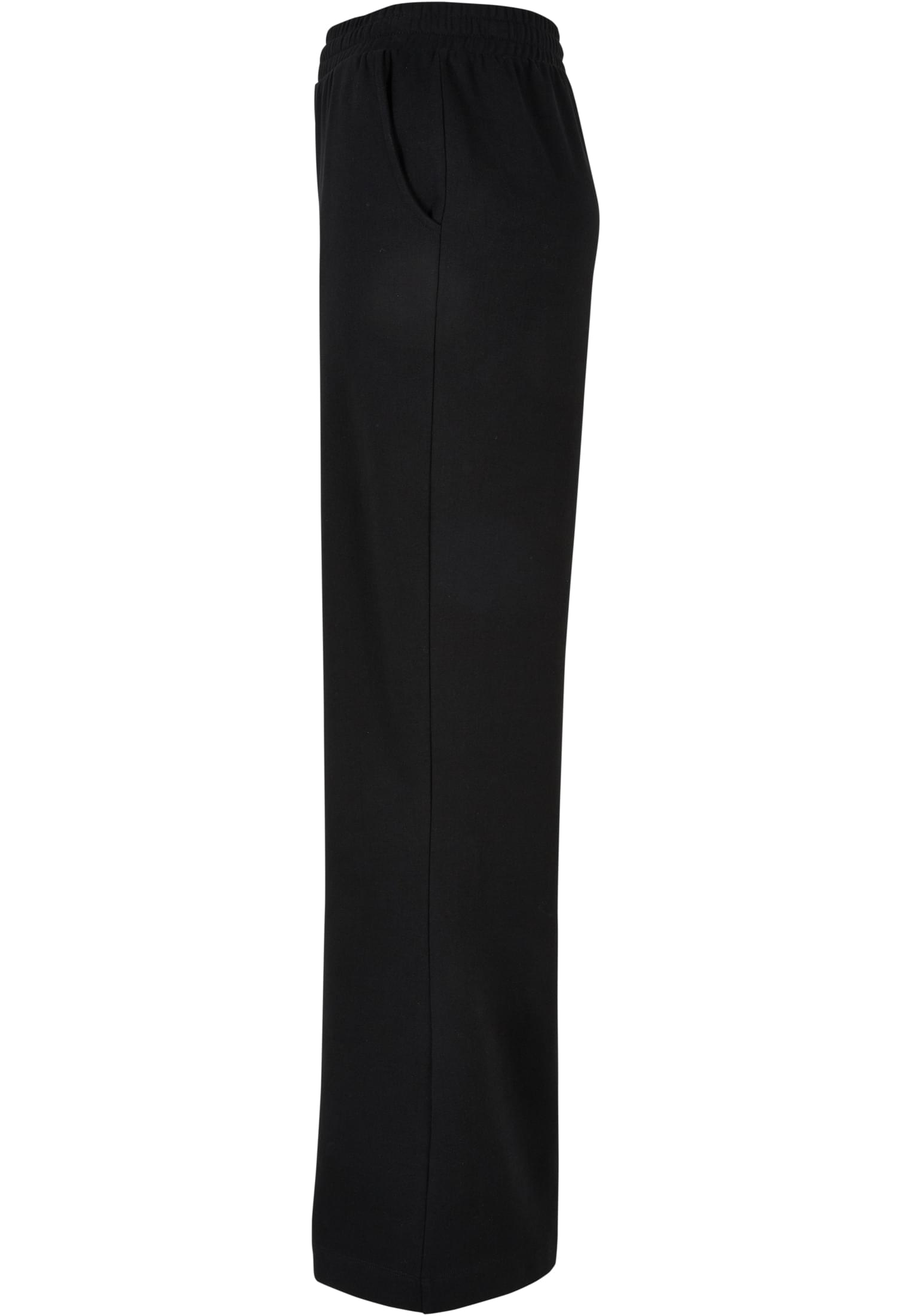 Ladies Organic Ultra Wide Sweat Pants black 3XL - variant image 6