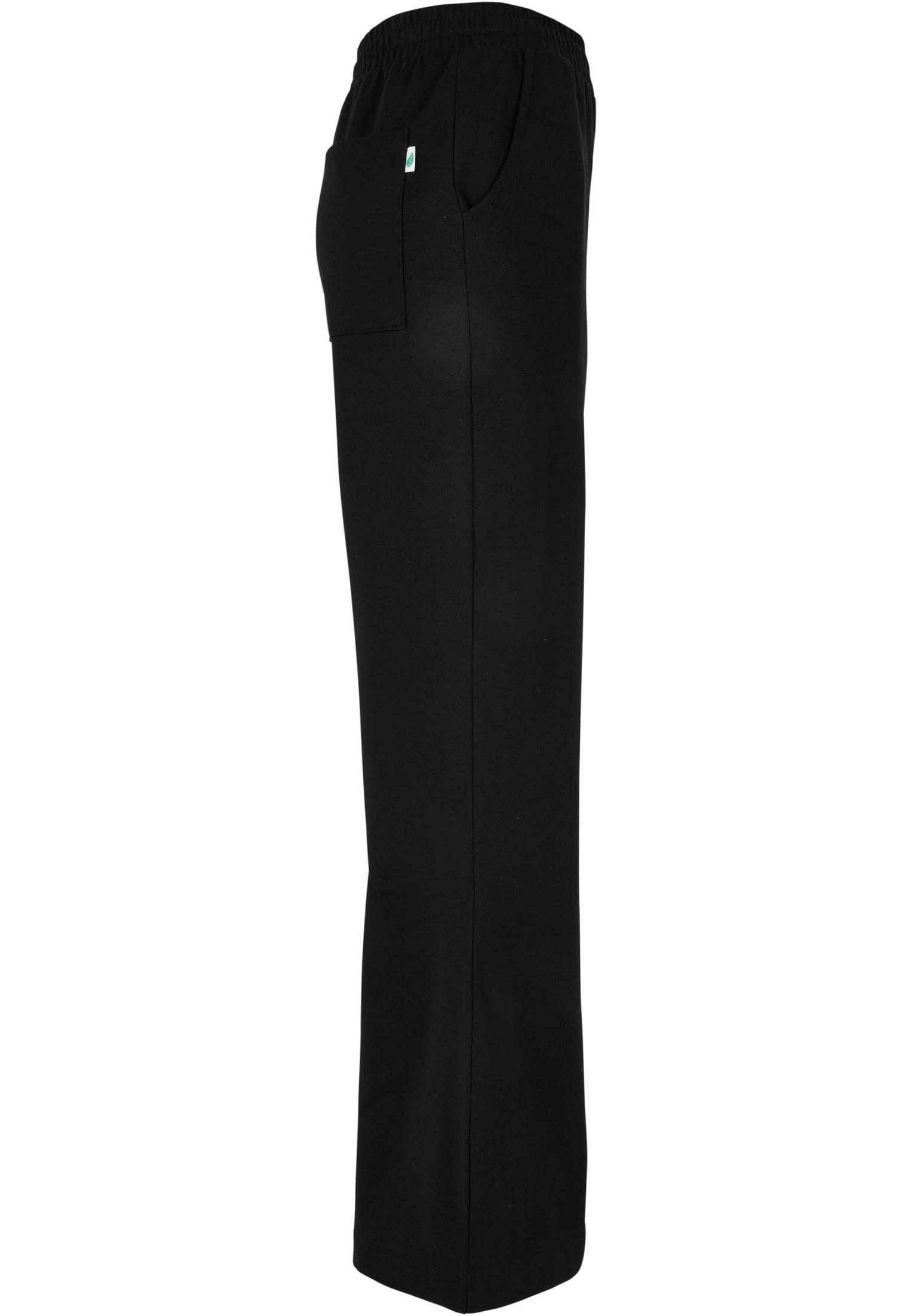 Ladies Organic Ultra Wide Sweat Pants black 3XL - variant image 8