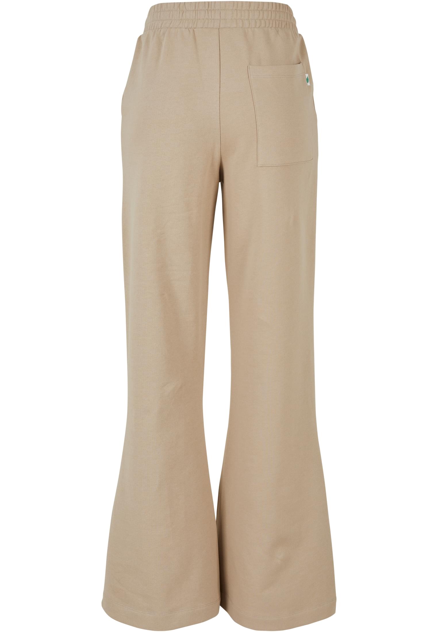 Ladies Organic Ultra Wide Sweat Pants wetsand 3XL - variant image 7
