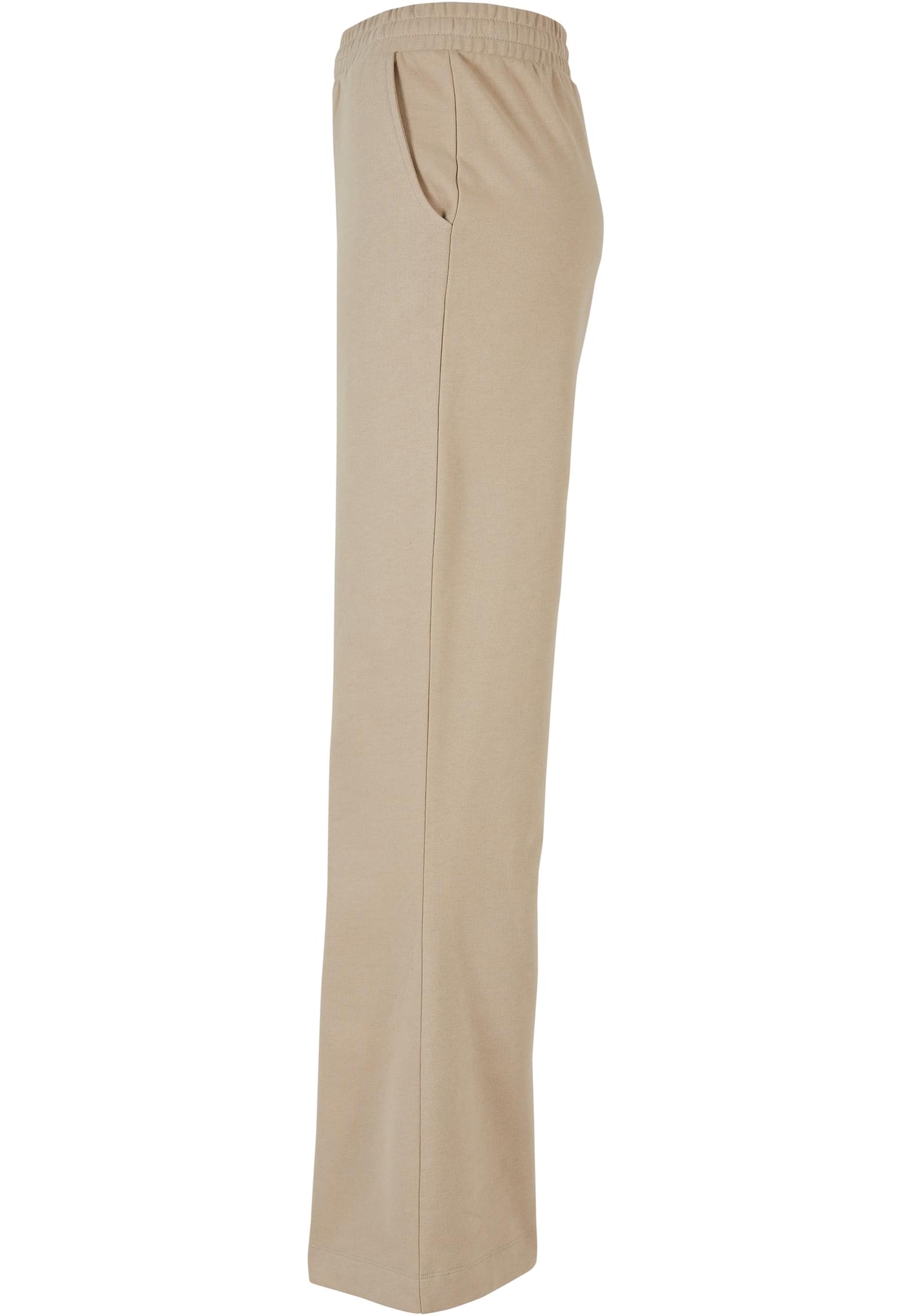 Ladies Organic Ultra Wide Sweat Pants wetsand 3XL - variant image 6