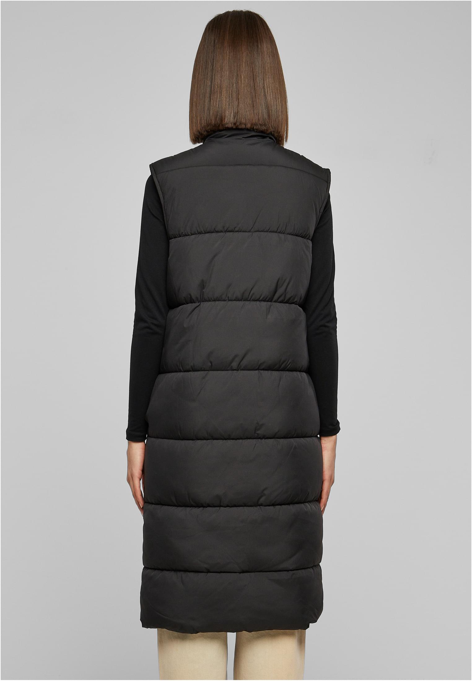 Frauen Langes Daunenweste schwarz 3XL
 - variant image 2