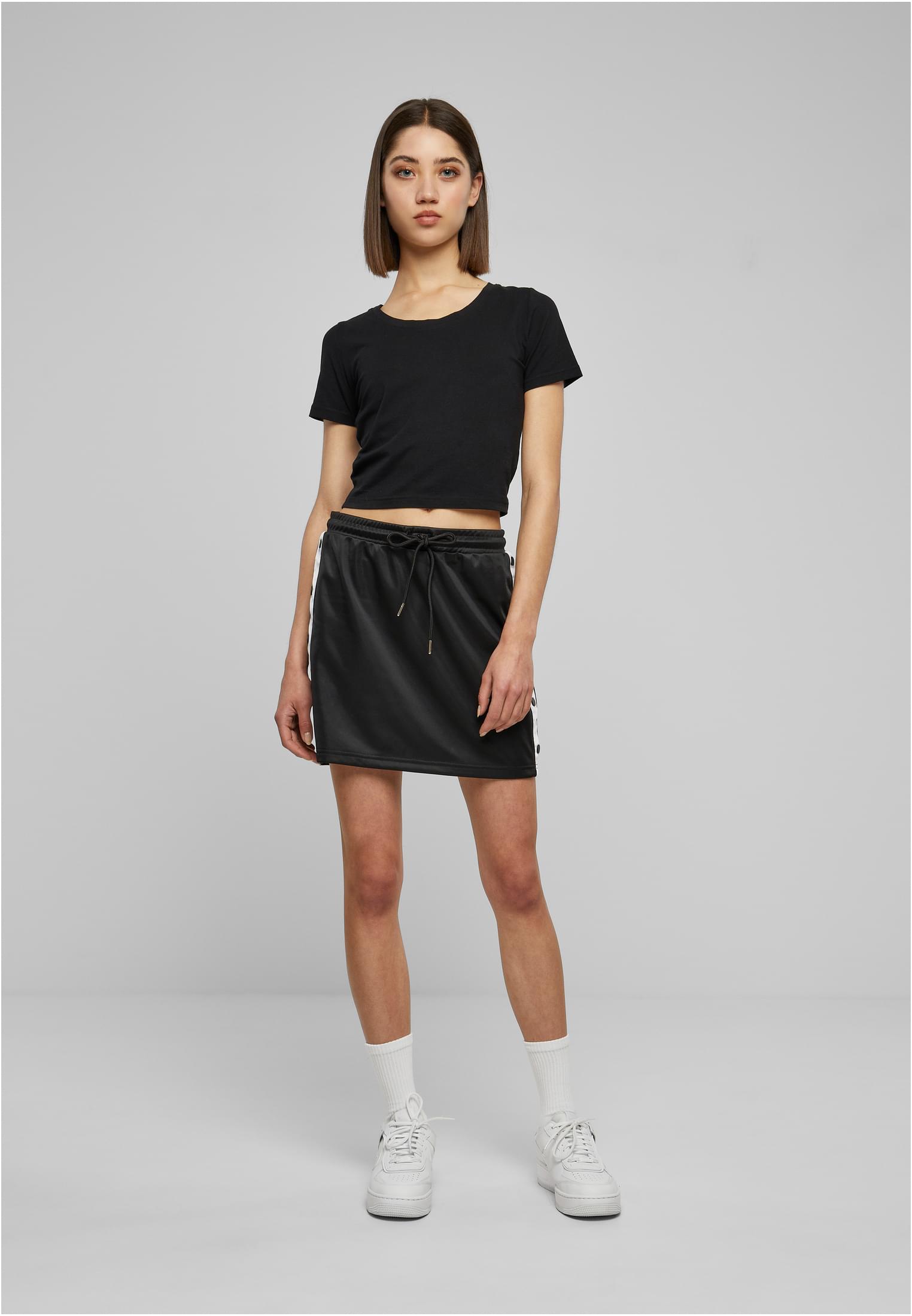 Ladies Track Skirt blk/wht/blk 3XL - variant image 4