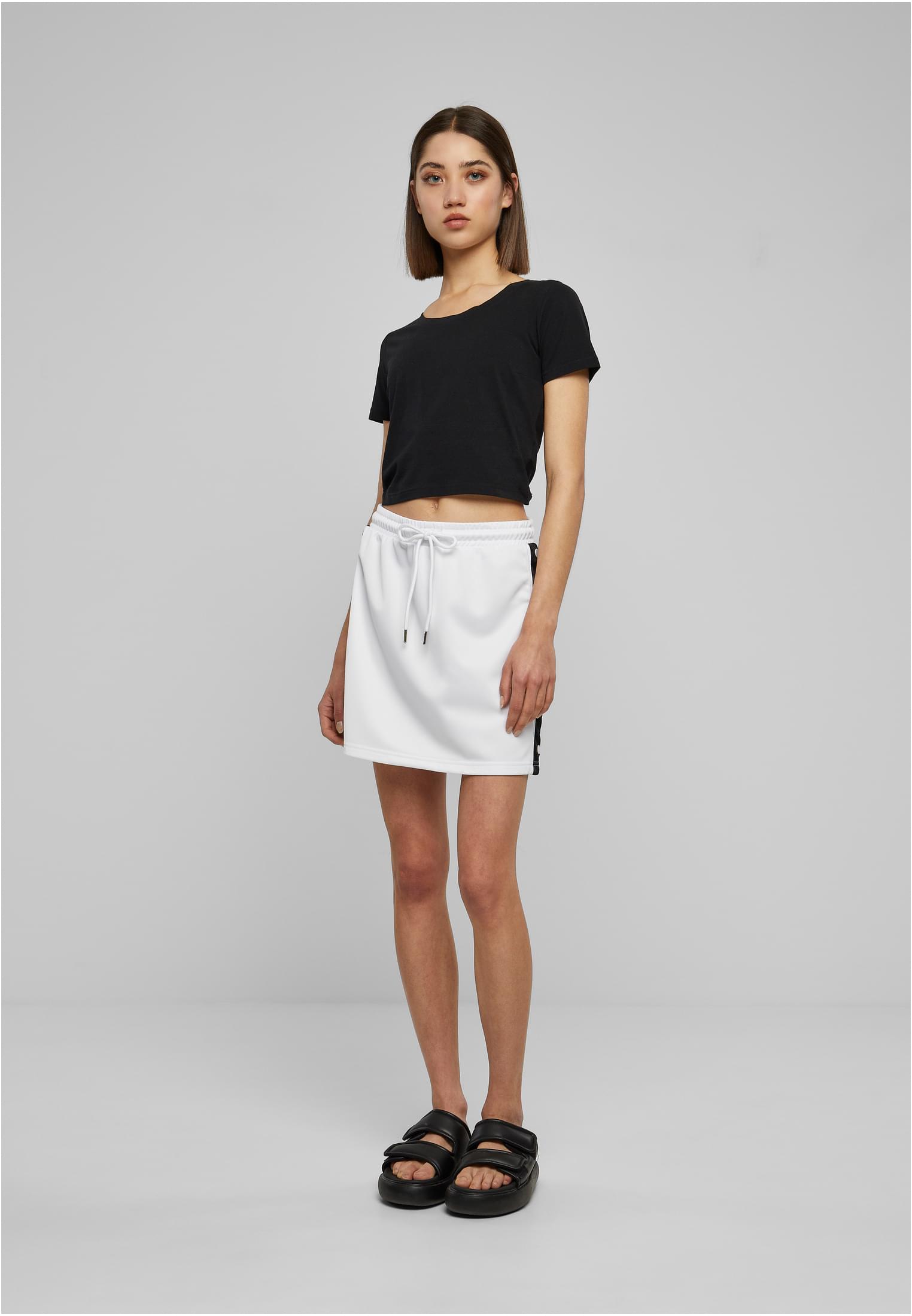 Ladies Track Skirt wht/blk/wht 3XL - variant image 4