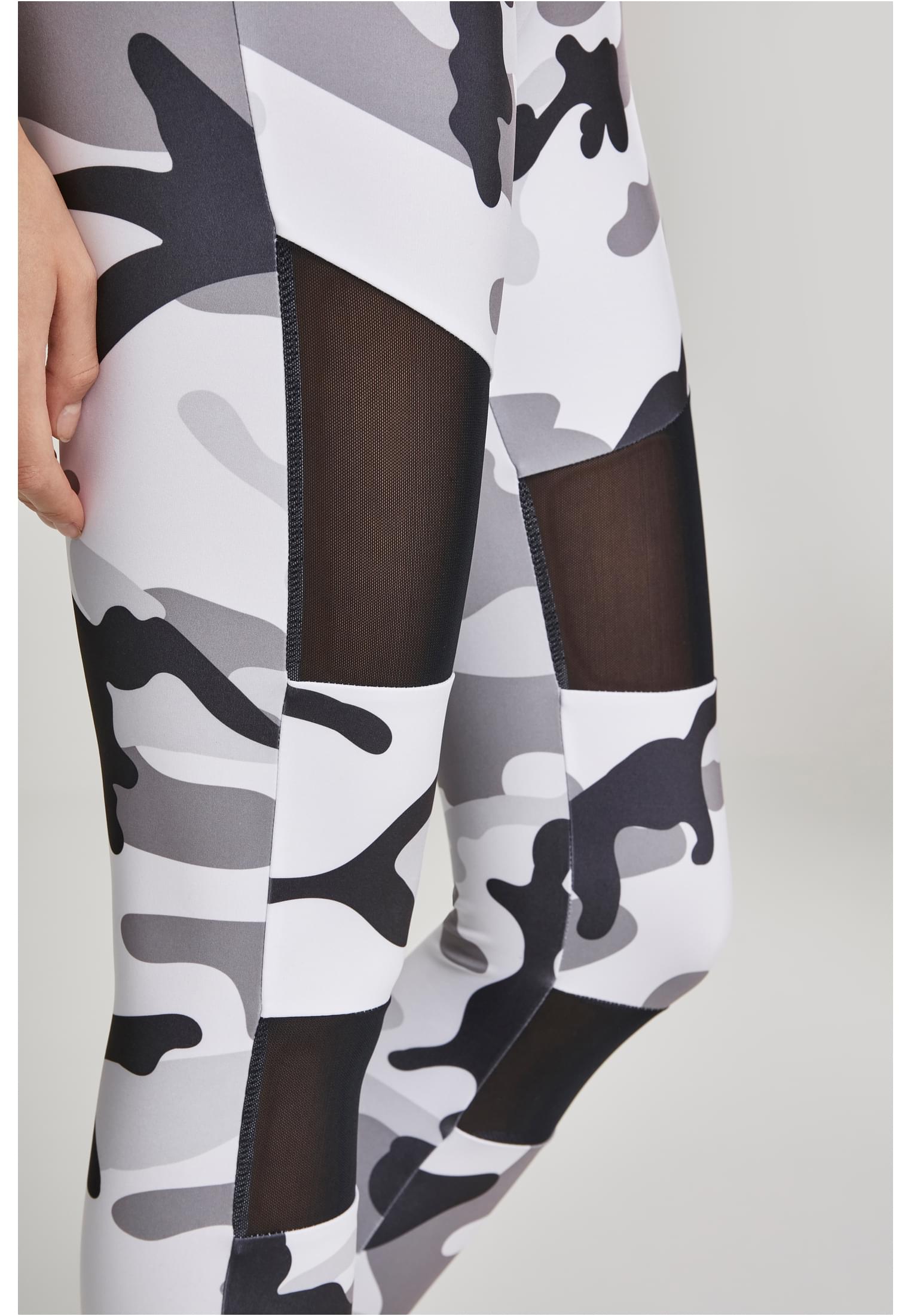 Ladies Camo Tech Mesh Leggings snowcamo 3XL - variant image 5