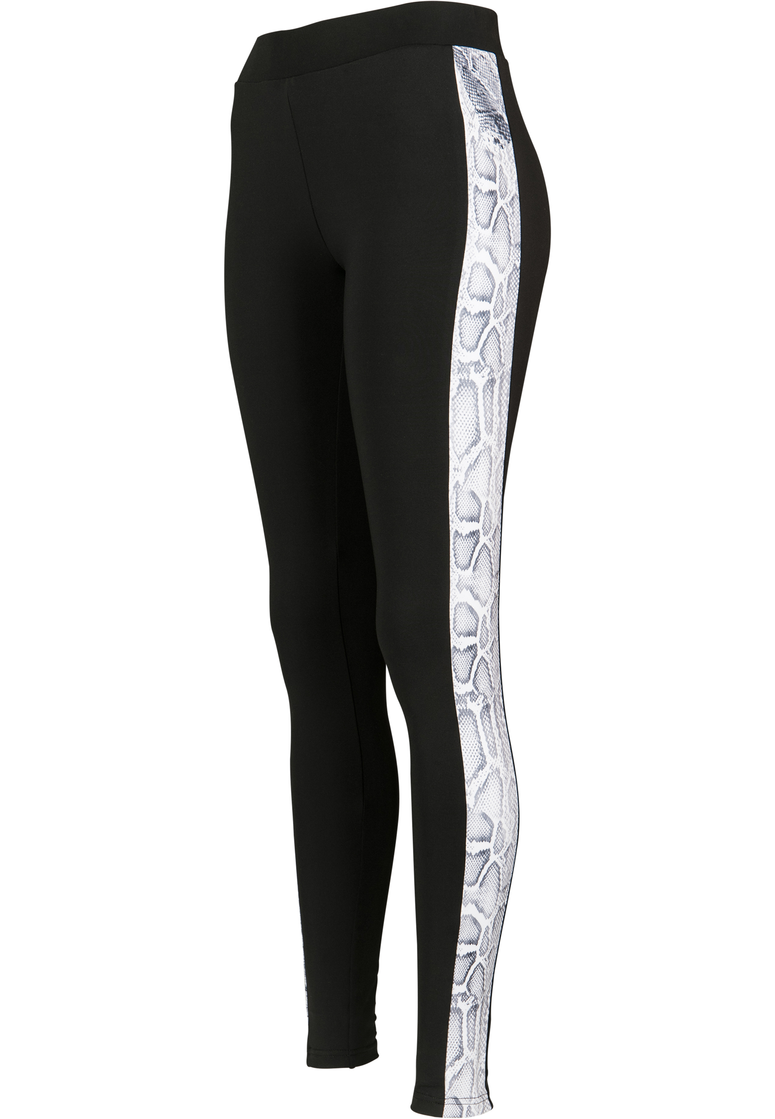 Ladies Side Striped Pattern Leggings blk/snake 3XL - variant image 6