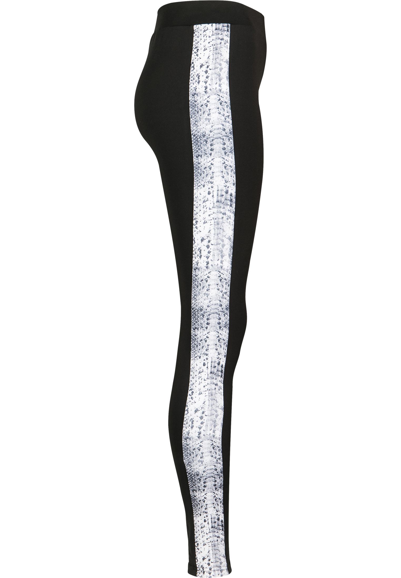 Ladies Side Striped Pattern Leggings blk/snake 3XL - variant image 10