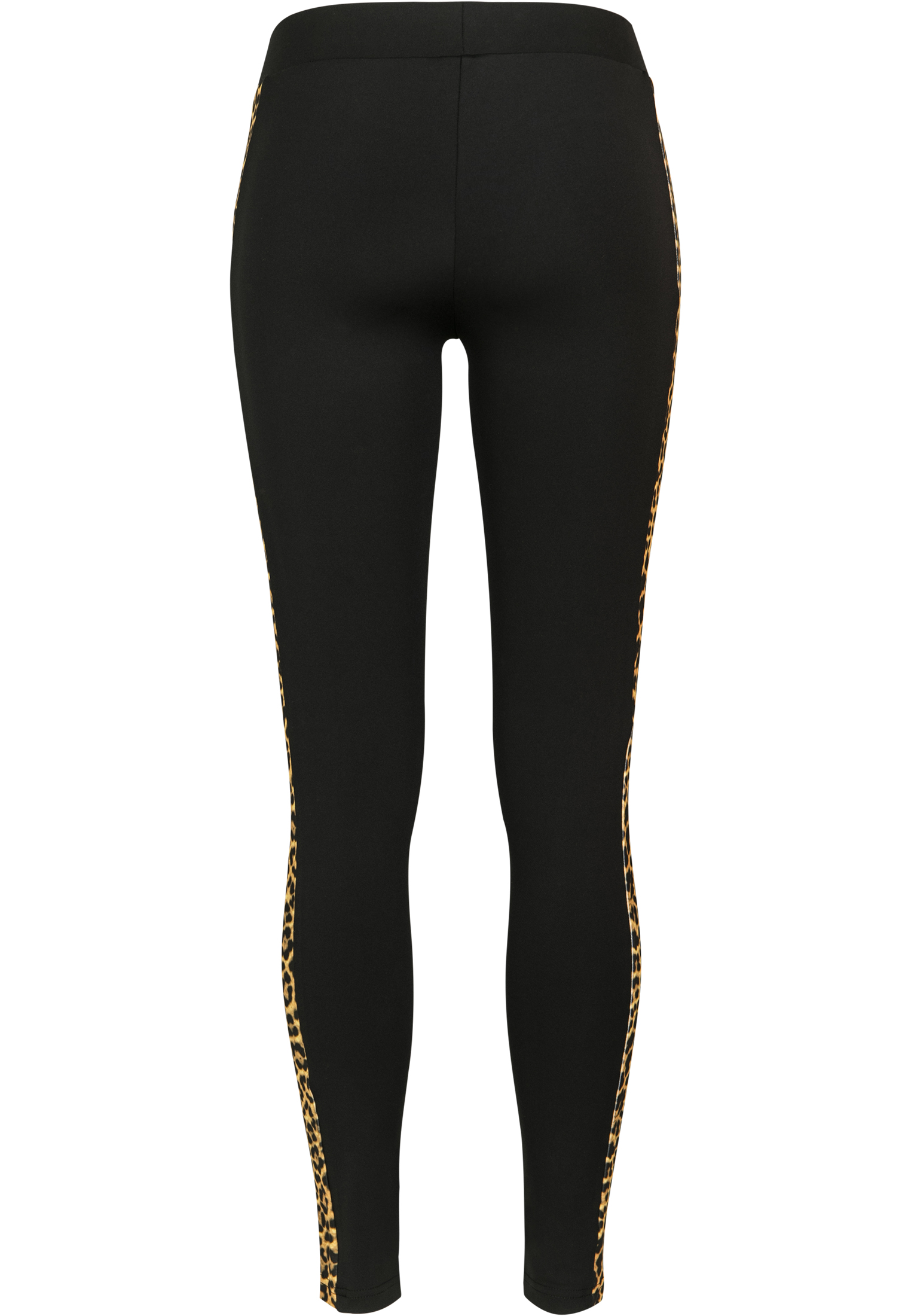 Ladies Side Striped Pattern Leggings blk/leo 3XL - variant image 7